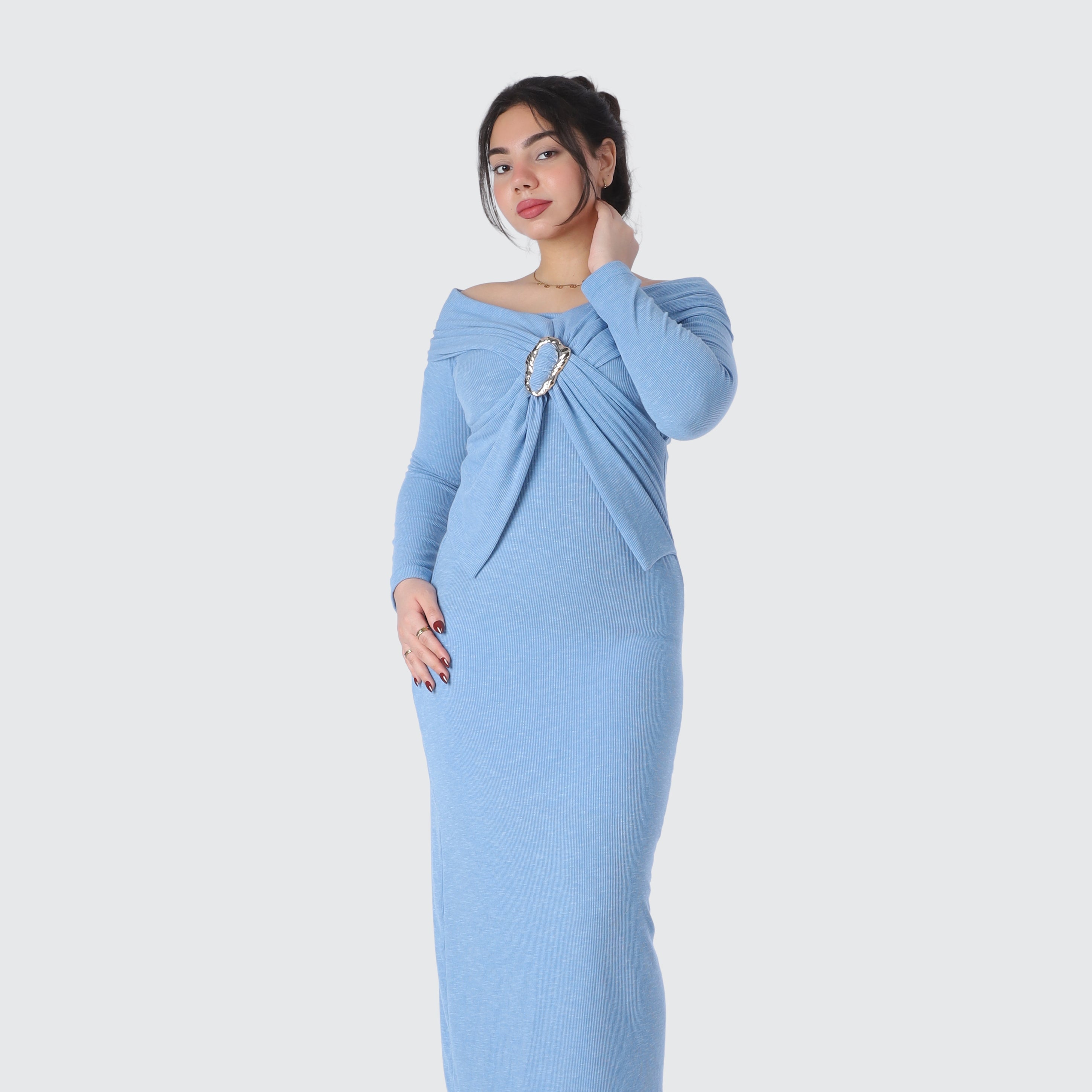 Off-Shoulder Bodycon Dress 2000/234