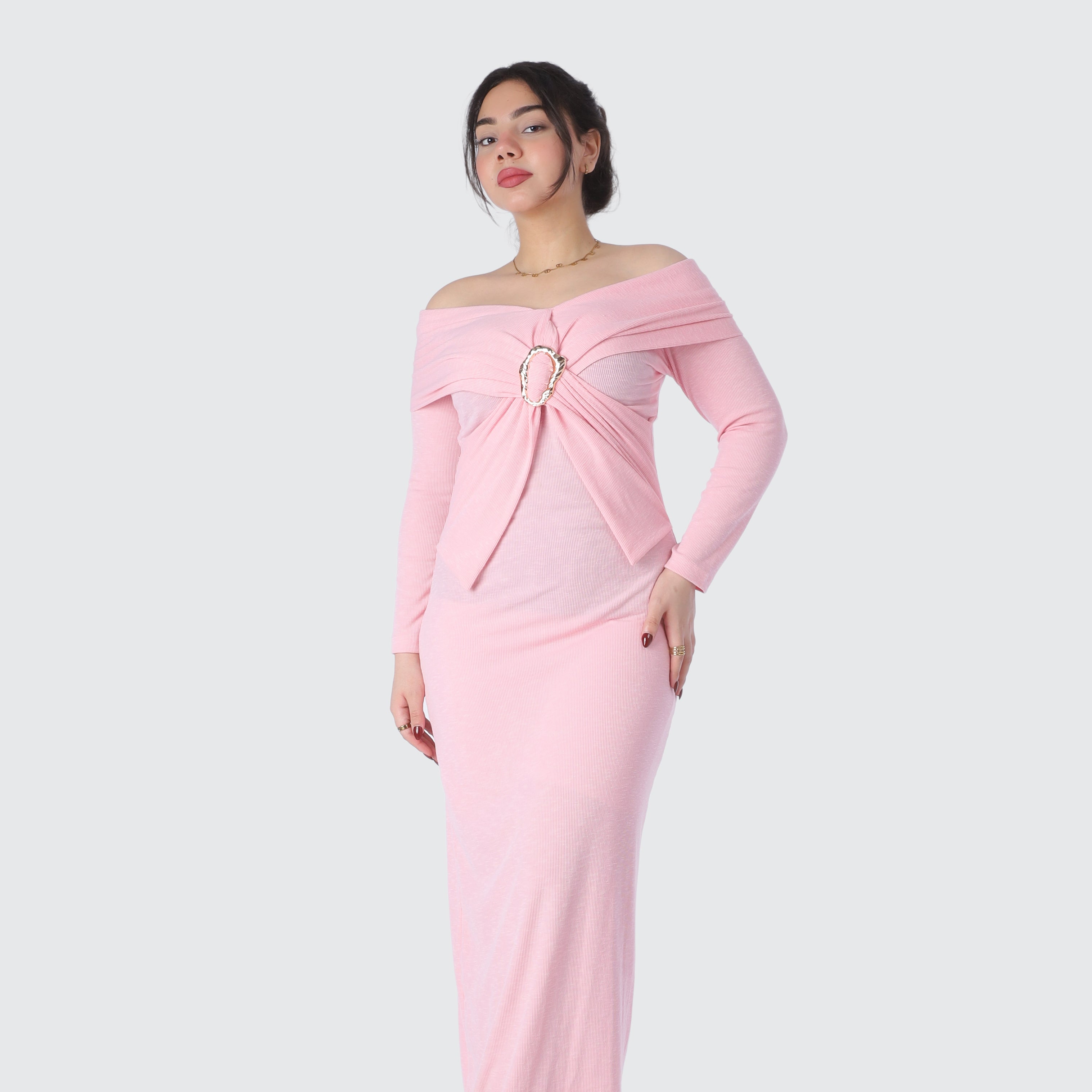 Off-Shoulder Bodycon Dress 2000/234