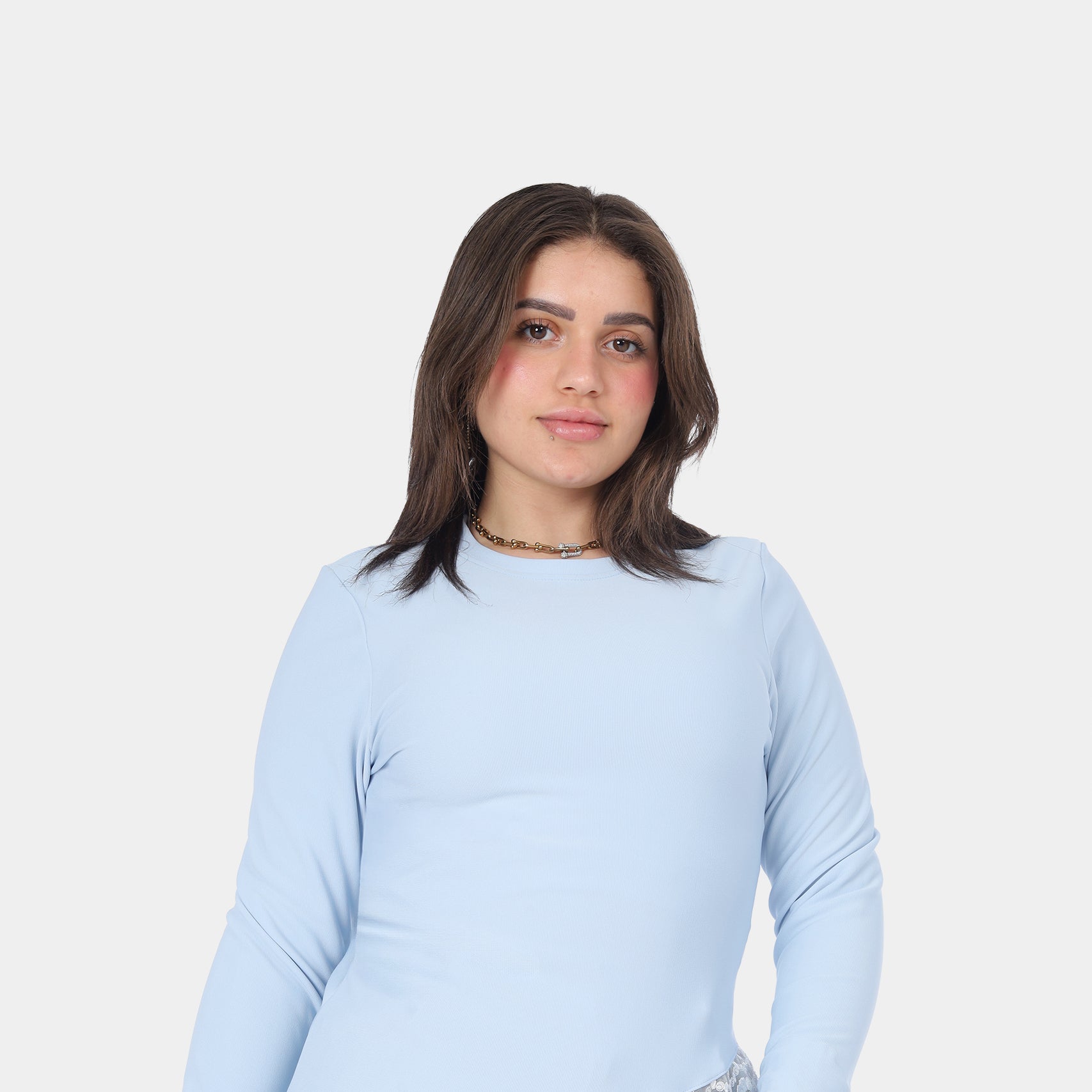Ruffled Sleeve Lace Trim Blouse 2002/048