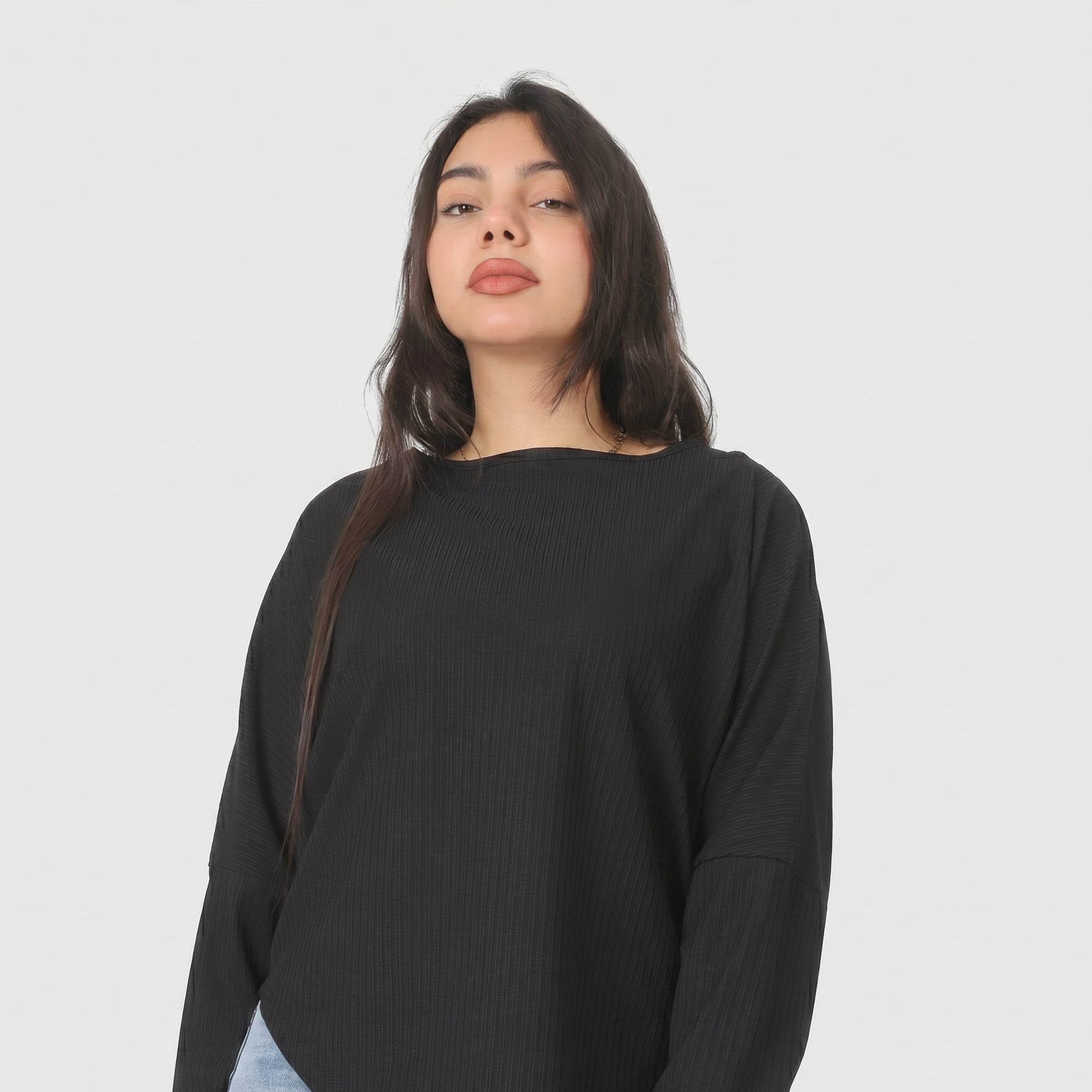 Asymmetrical Hem Blouse 2002/097/1
