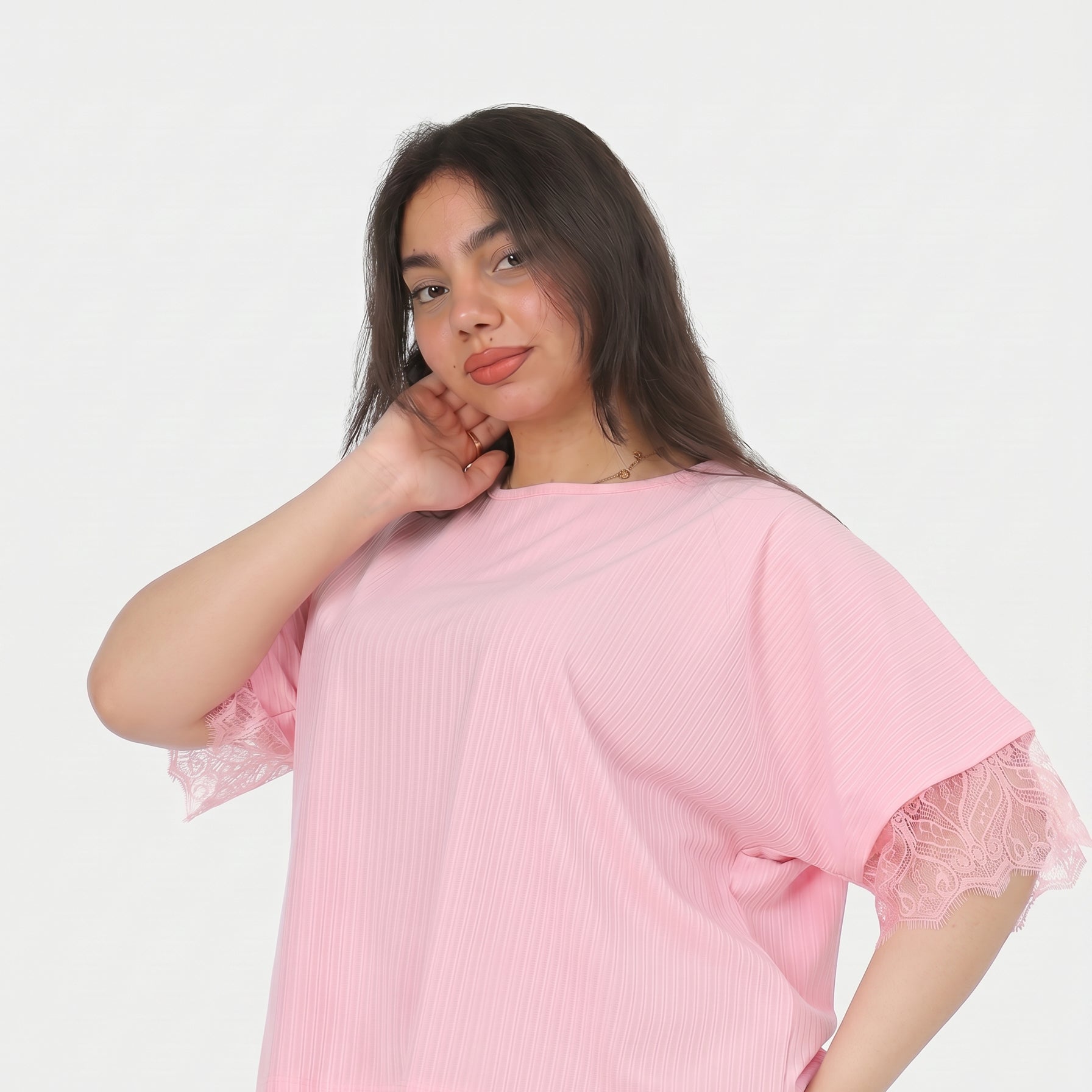Lace Detail T-Shirt 2002/133