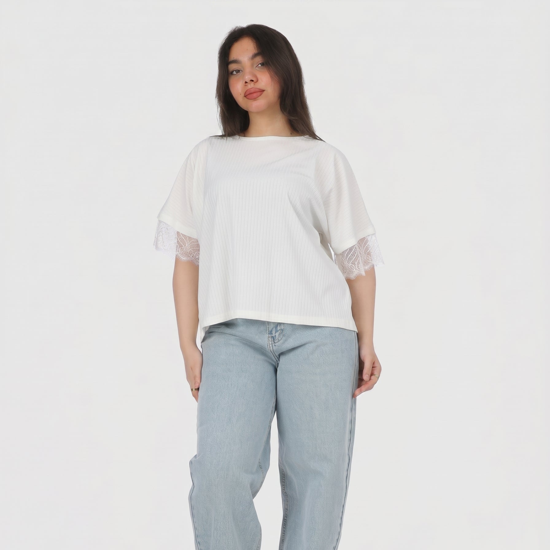 Lace Detail T-Shirt 2002/133