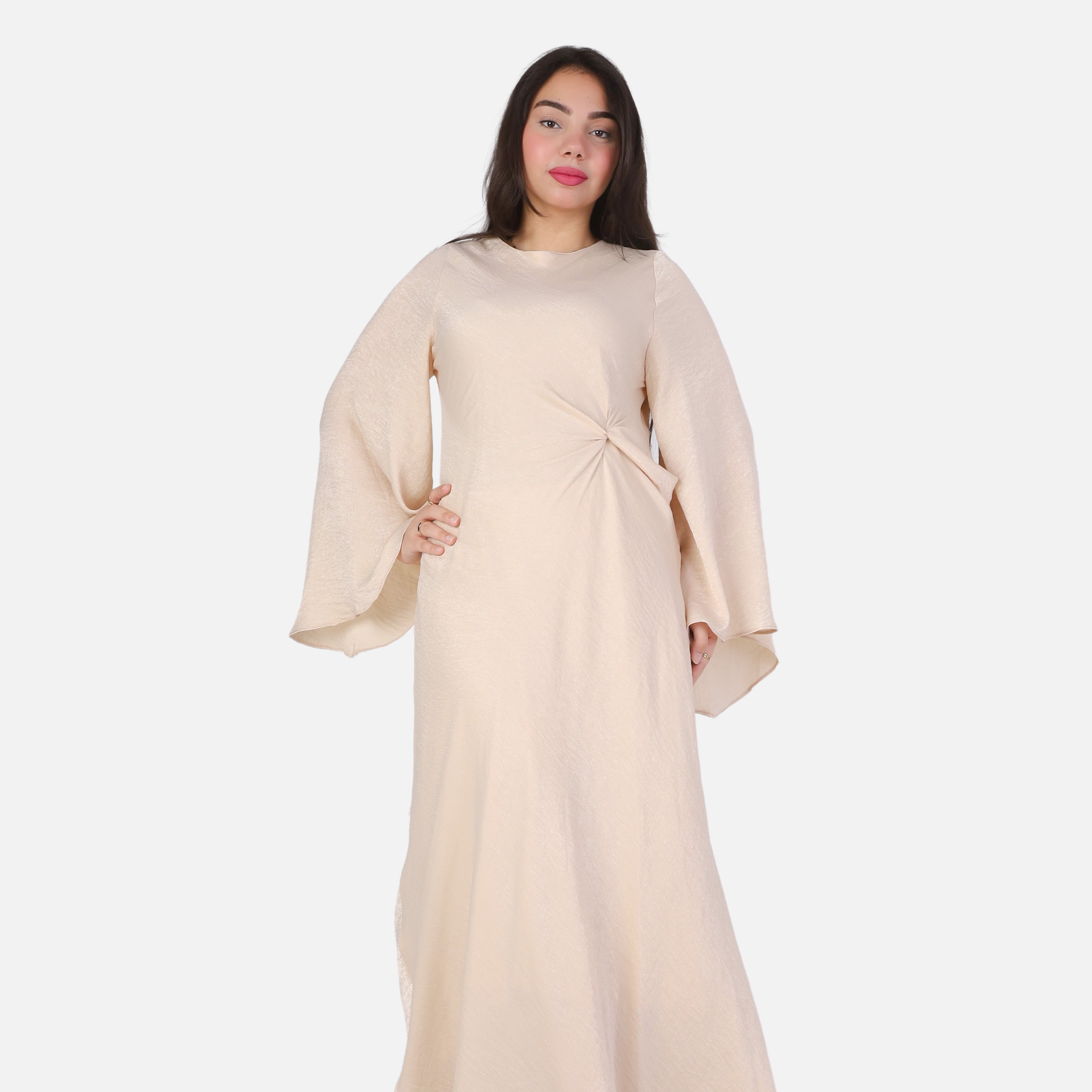 Long Flowy Dress with Wide Sleeves 2003/170