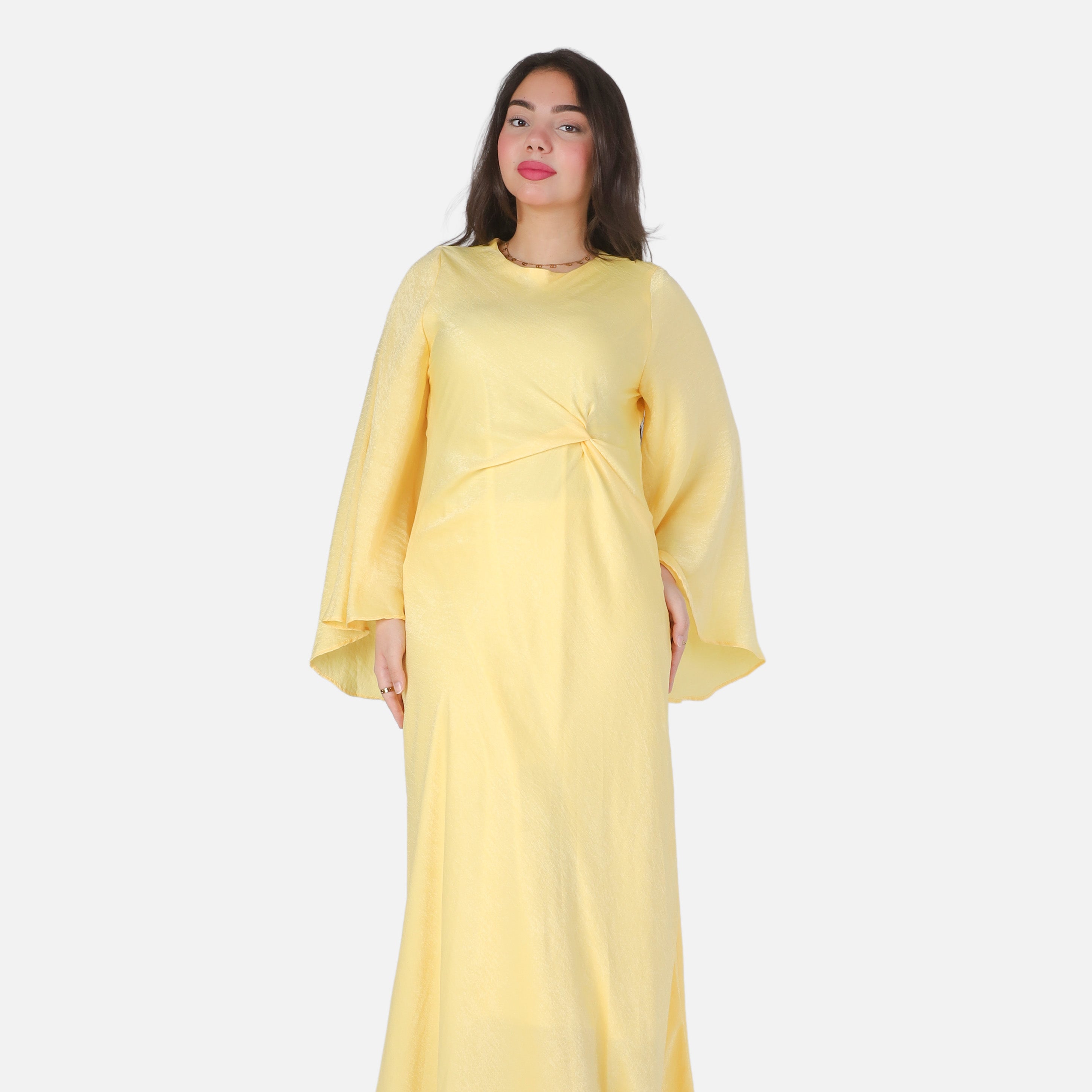 Long Flowy Dress with Wide Sleeves 2003/170