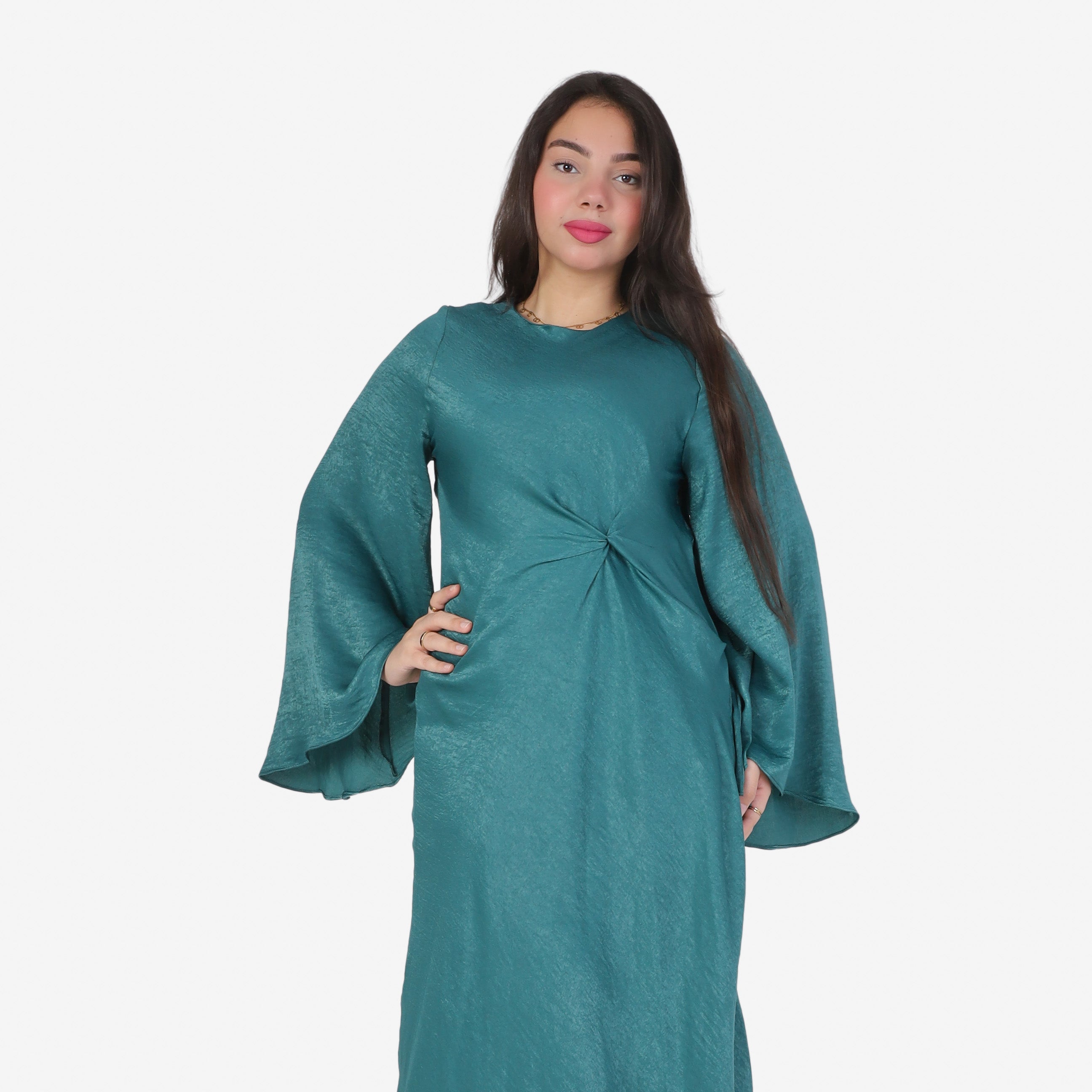 Long Flowy Dress with Wide Sleeves 2003/170