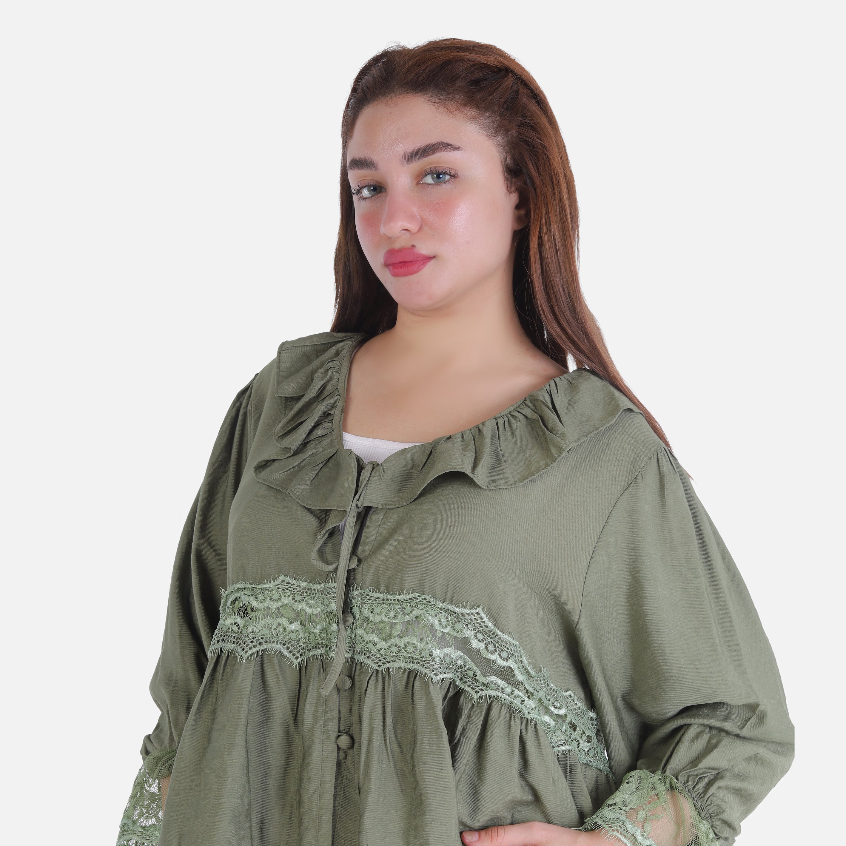 Short Blouse with Lace Details 2003/171