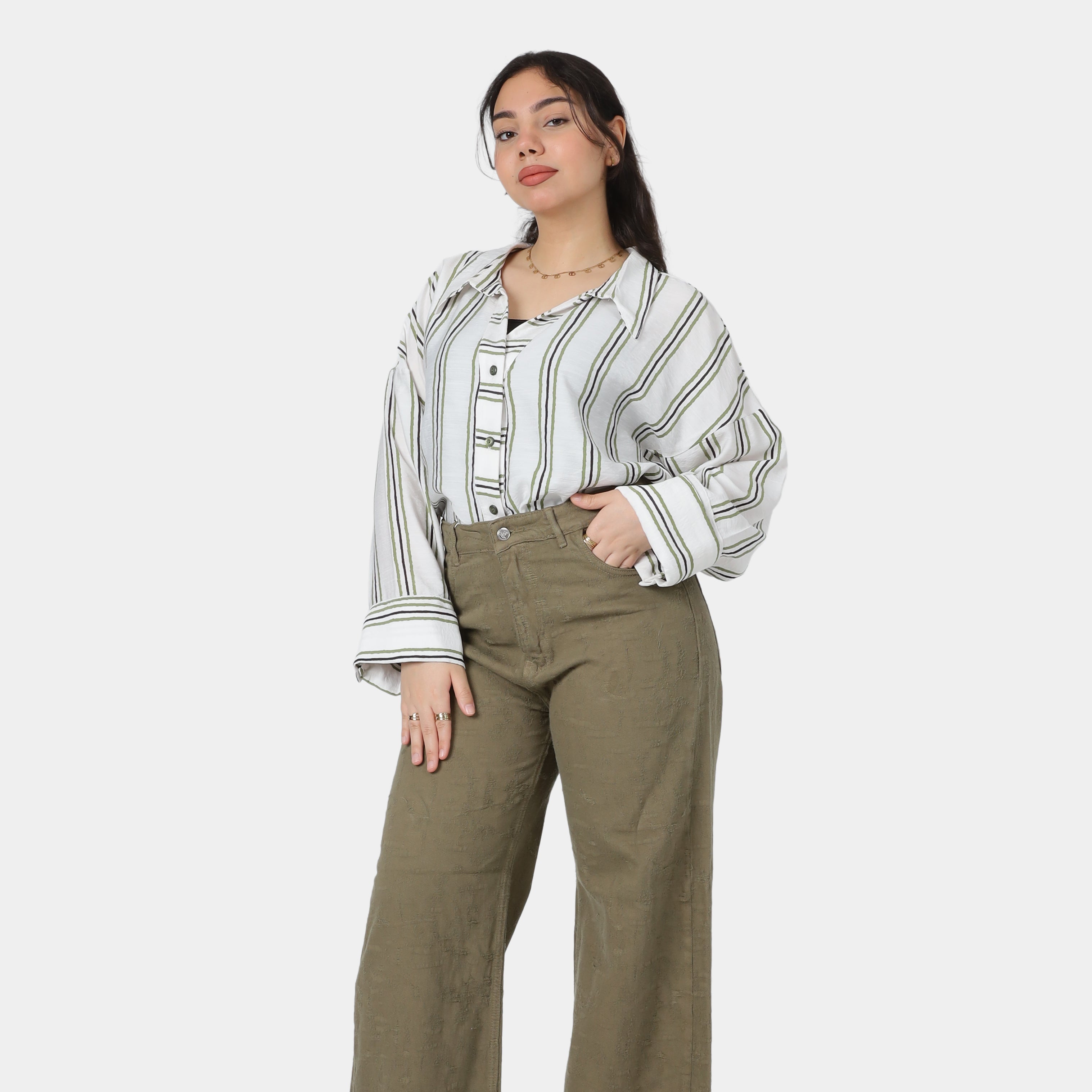 Oversized Striped Shirt 2006/073/1