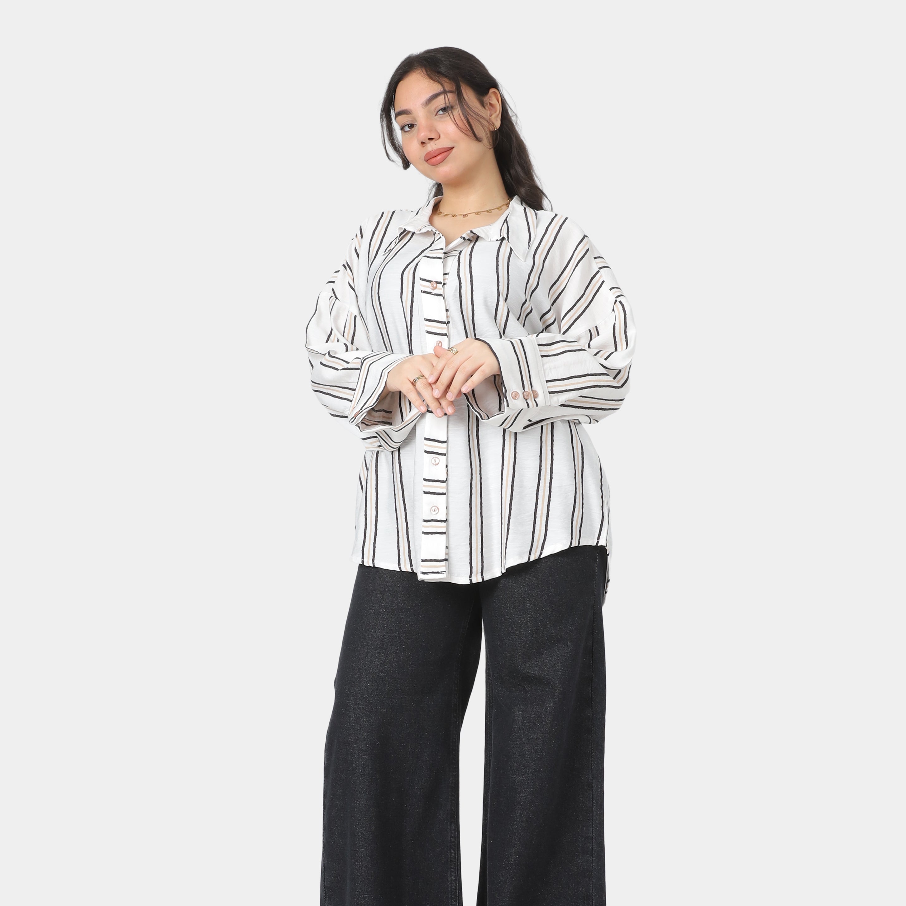 Oversized Striped Shirt 2006/073/1