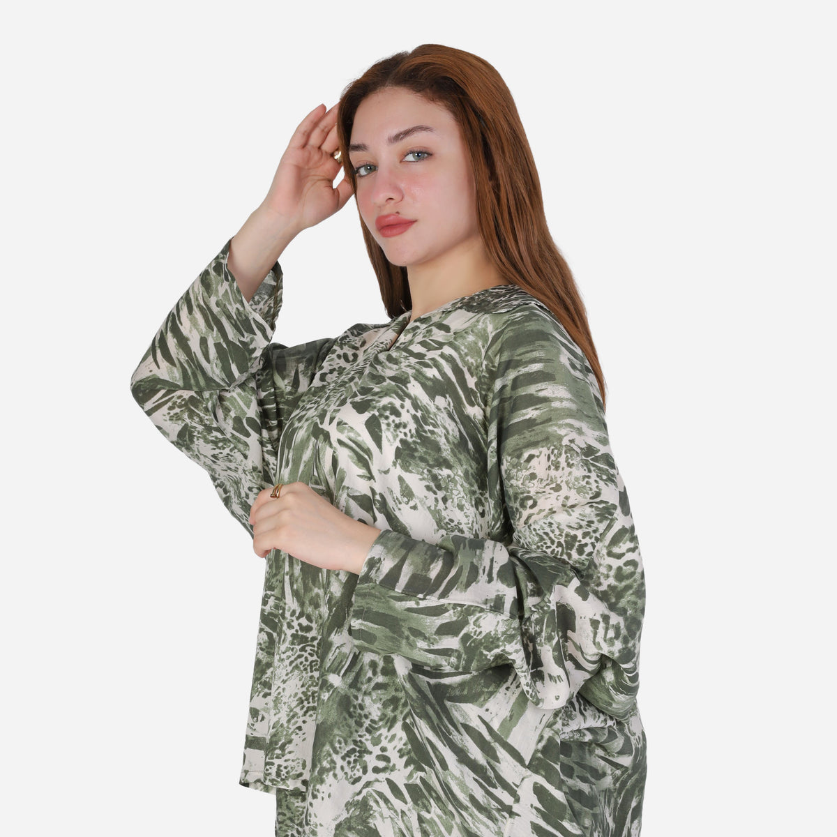 Printed Oversized Blouse 2006/282