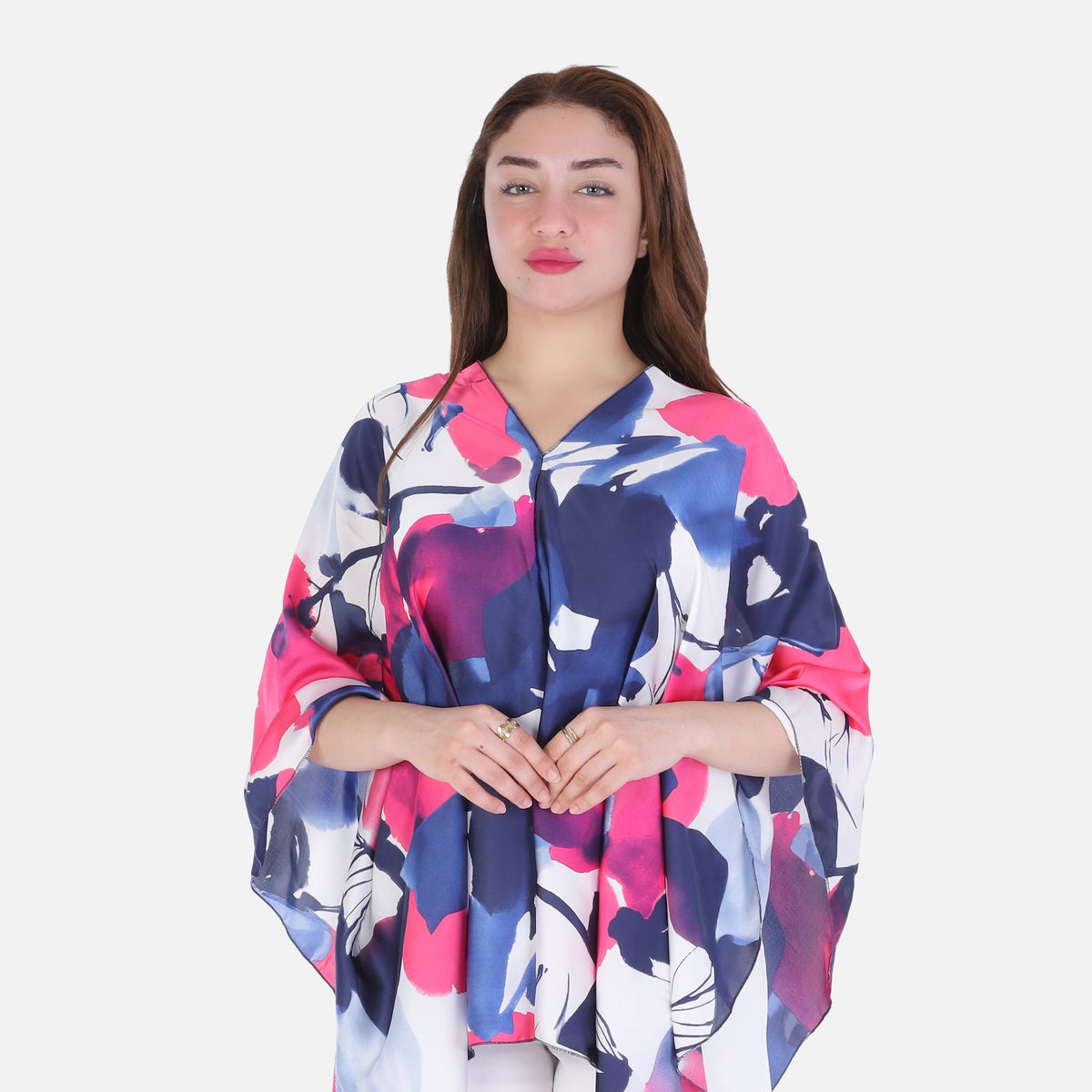 Printed stain Poncho 2006/286/1