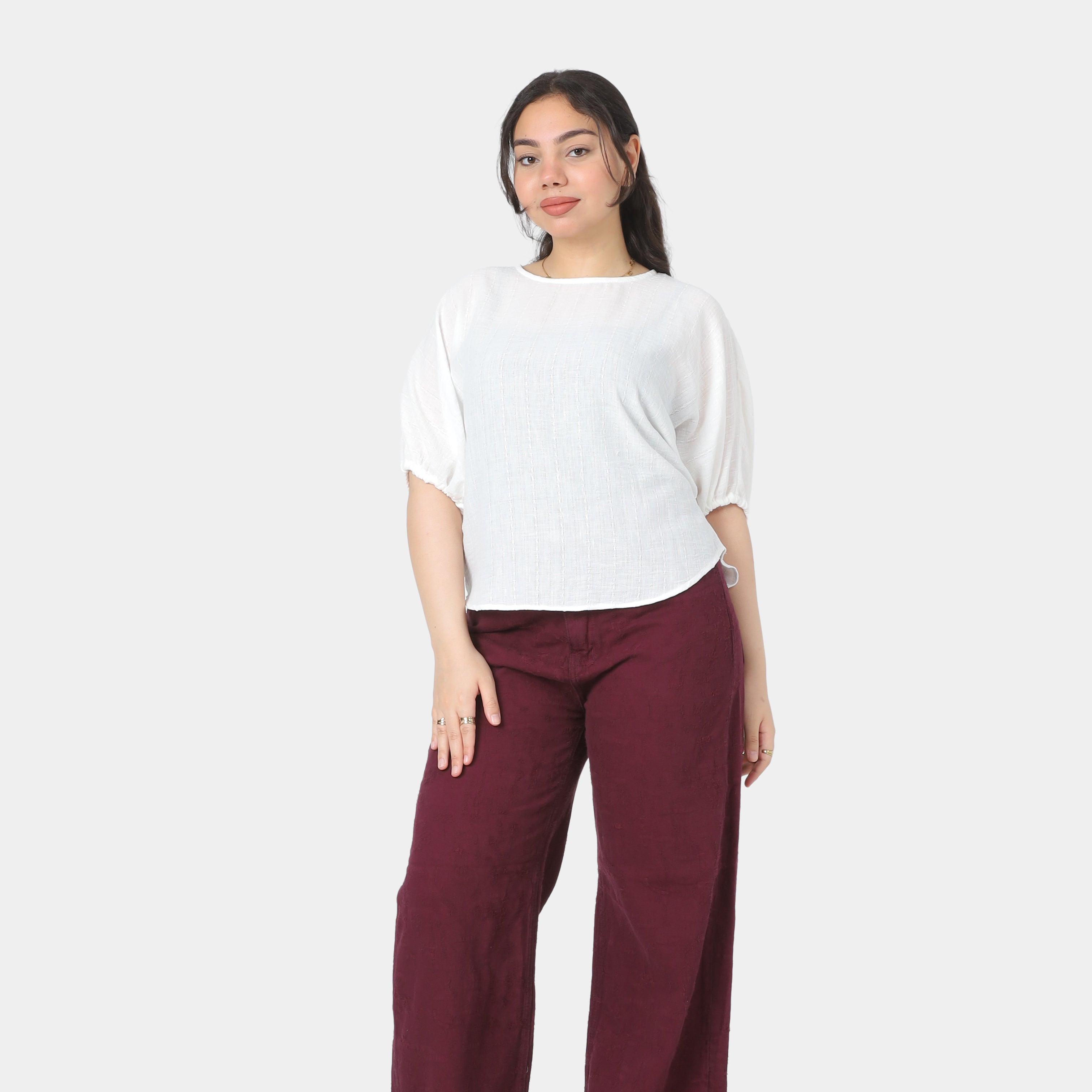 Casual Short Sleeve Blouse 2011/215