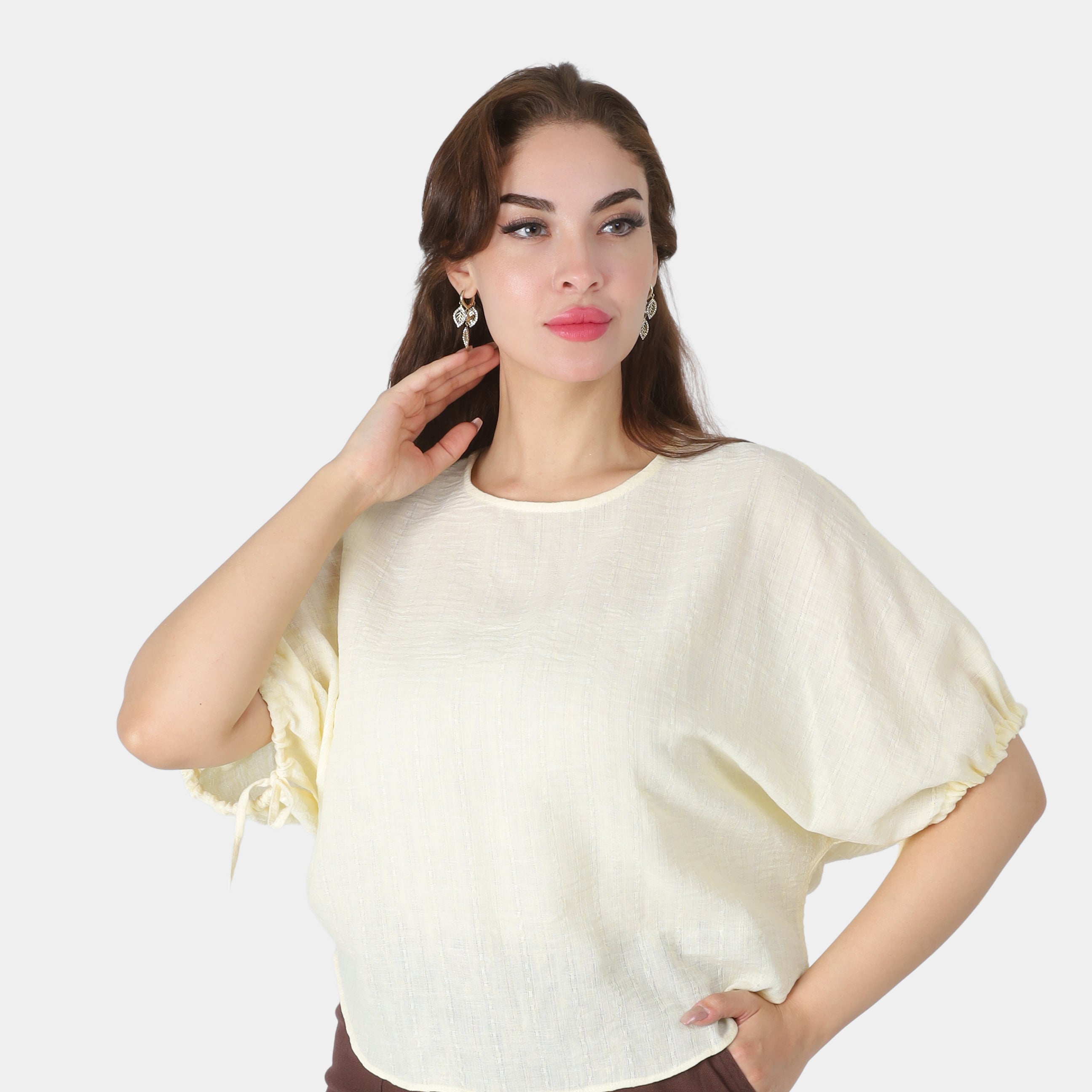 Casual Short Sleeve Blouse 2011/215