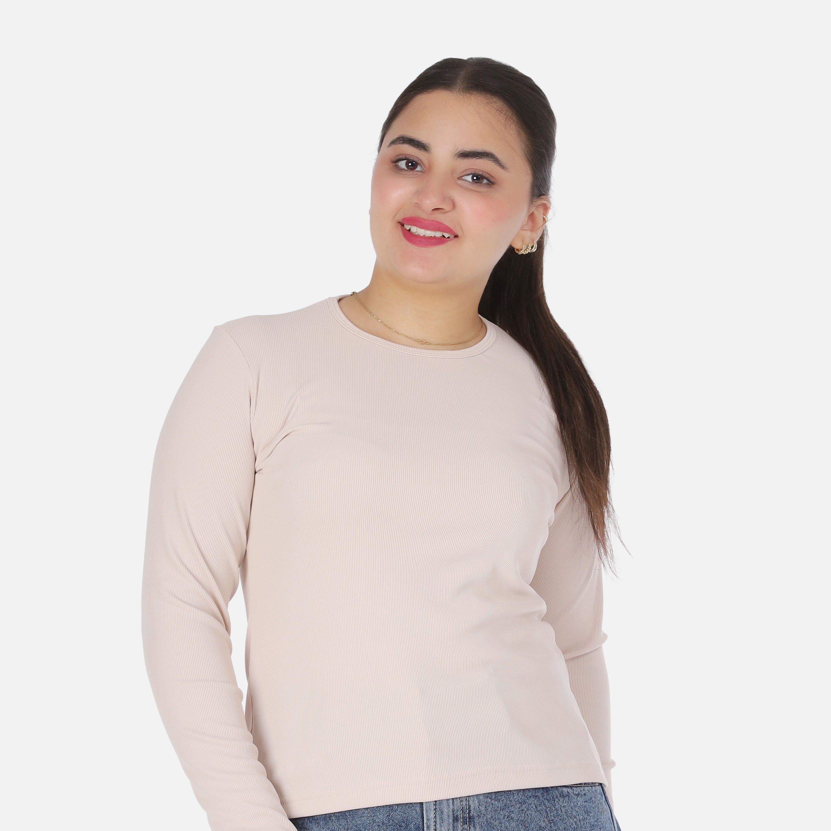 Classic basic Long Sleeve Top 2039102