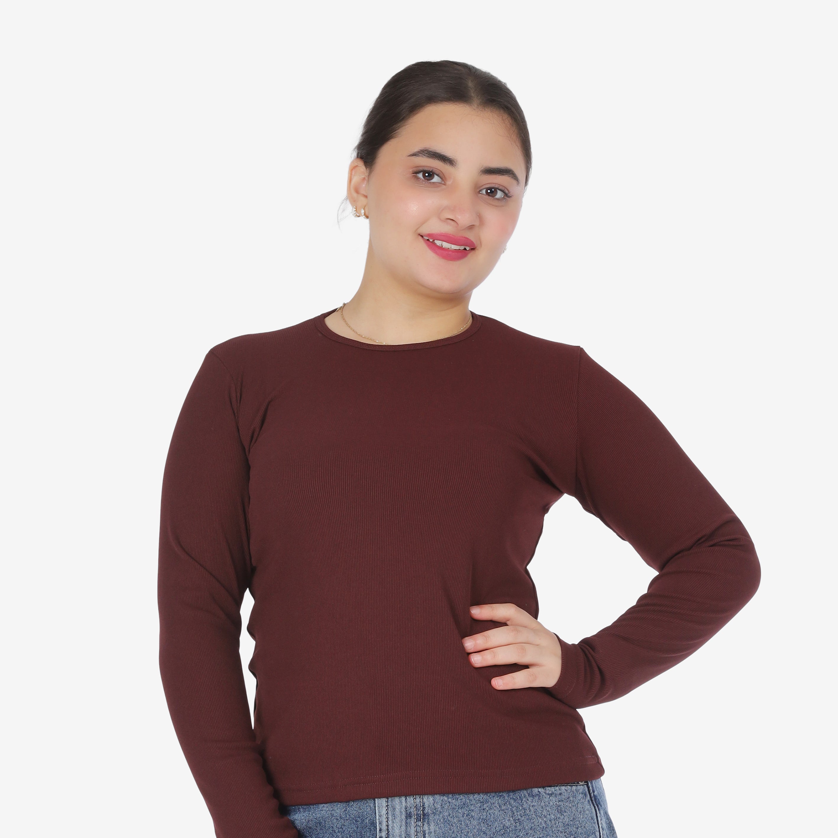 Classic basic Long Sleeve Top 2039102
