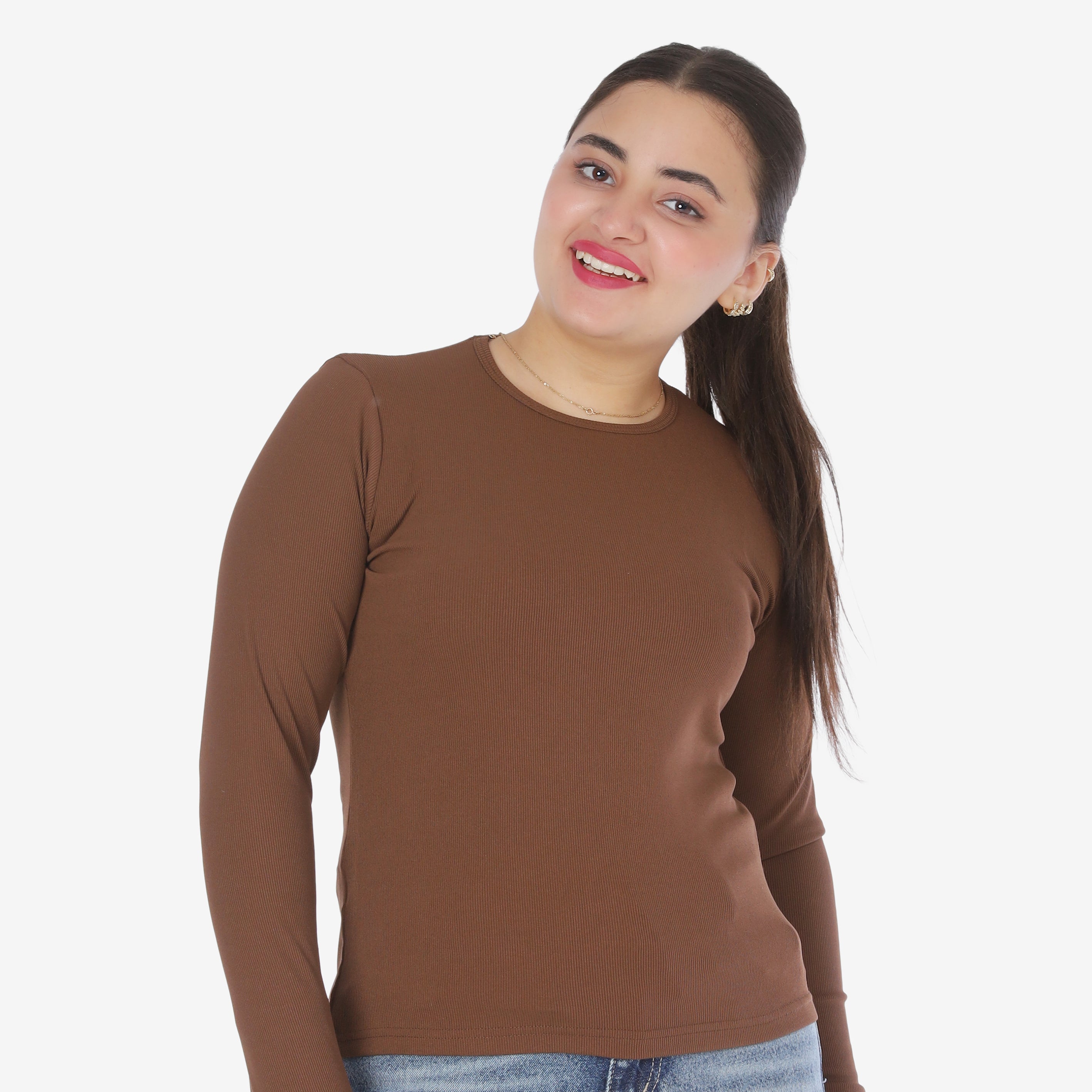 Classic basic Long Sleeve Top 2039102