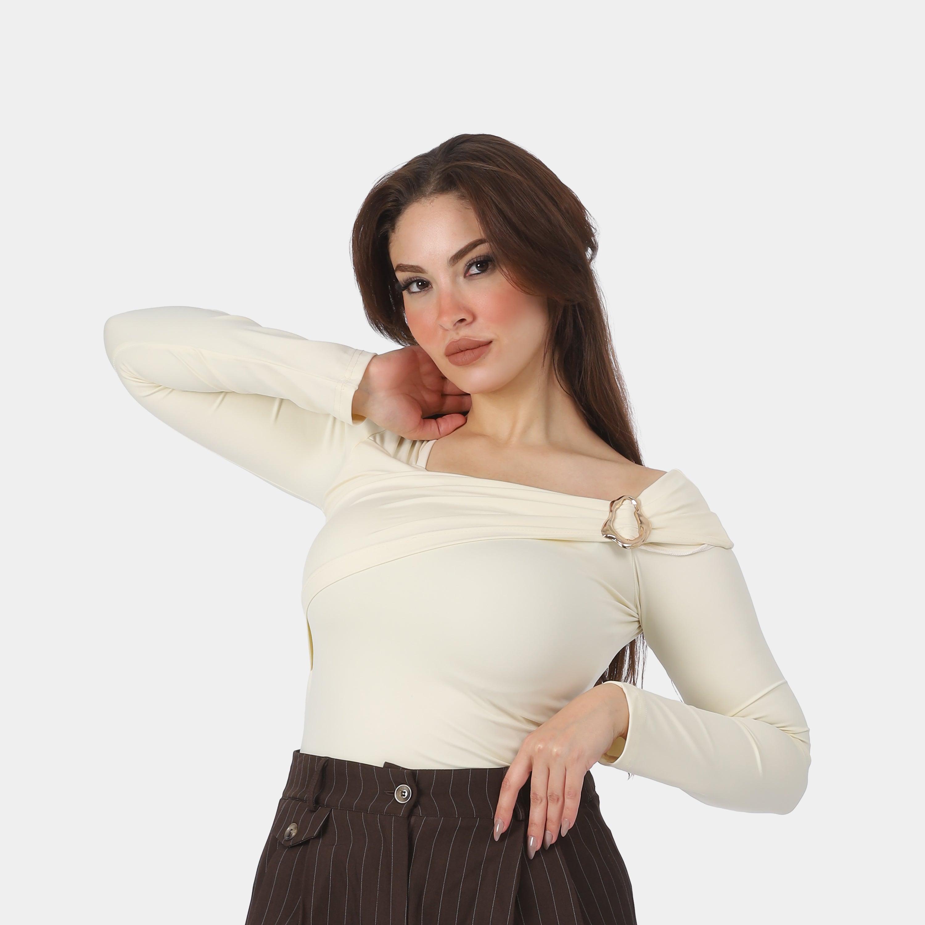 Asymmetrical One-Shoulder Top 20521044