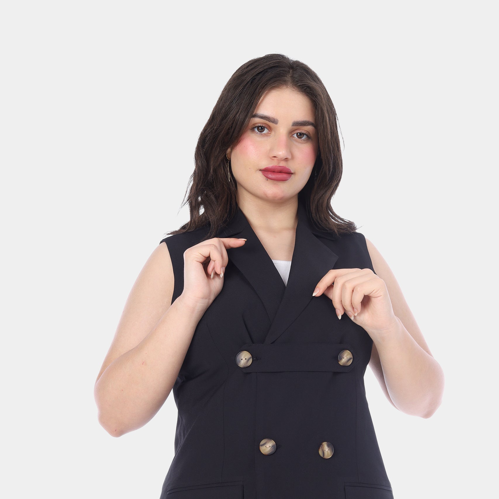 Classic Sleeveless Blazer 20539144