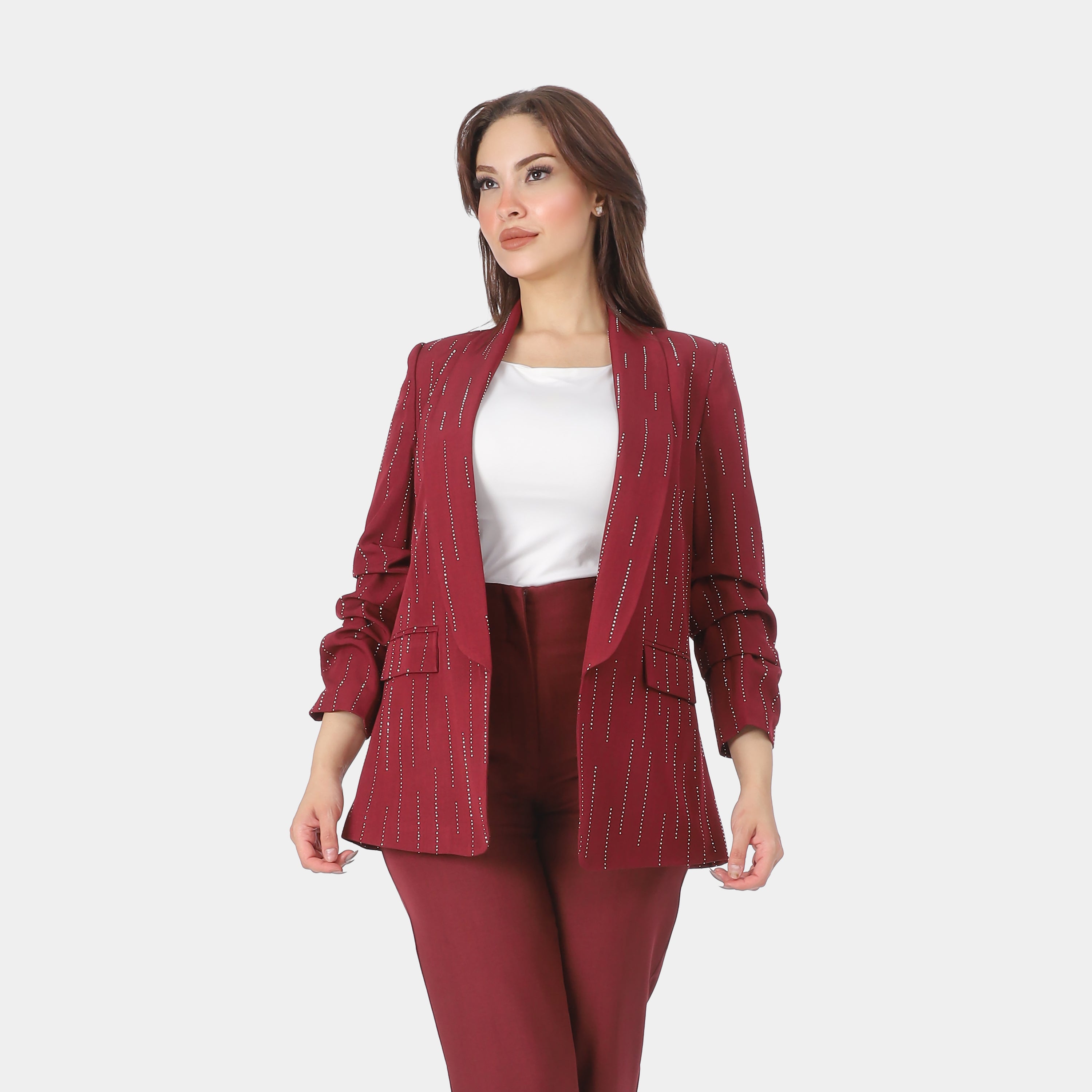 Formal Suit with Embellished Blazer 20549040