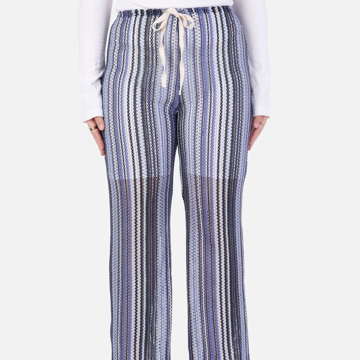 Colorful Knit Beach Pants 205660142