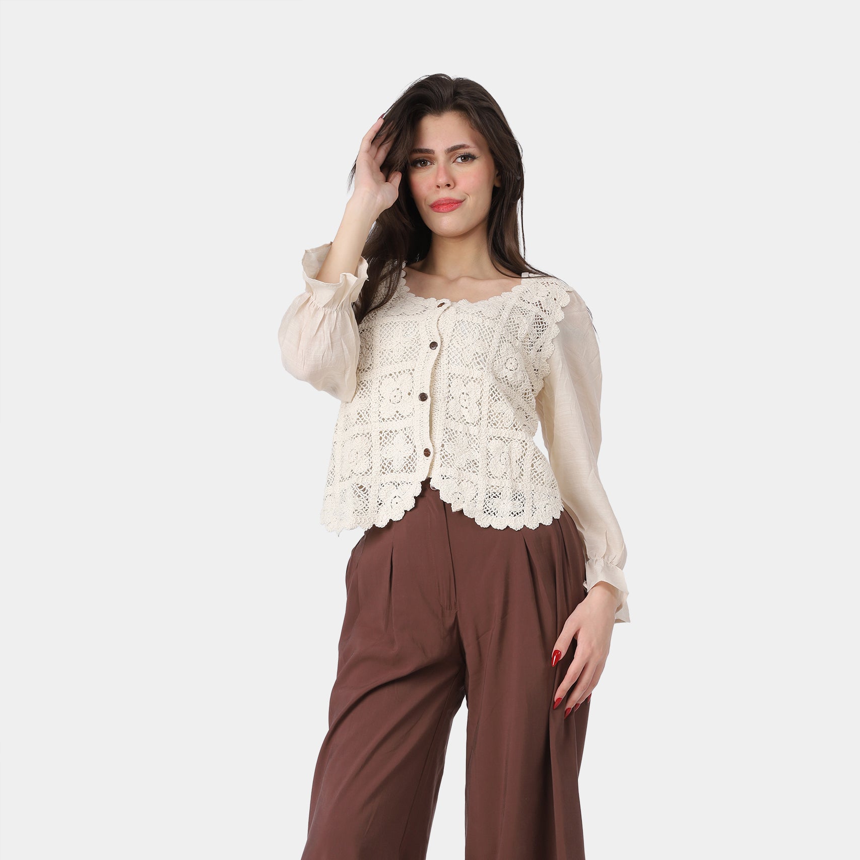 Elegant Classic Fit Pants 2059E206
