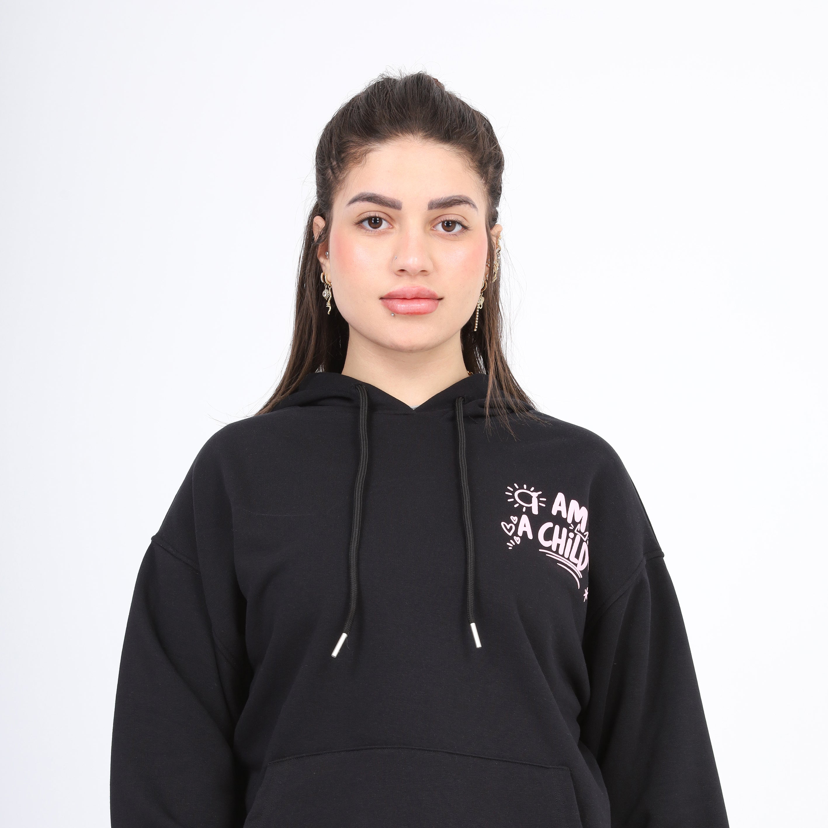 Oversized Hoodie with Back Print 2059S413