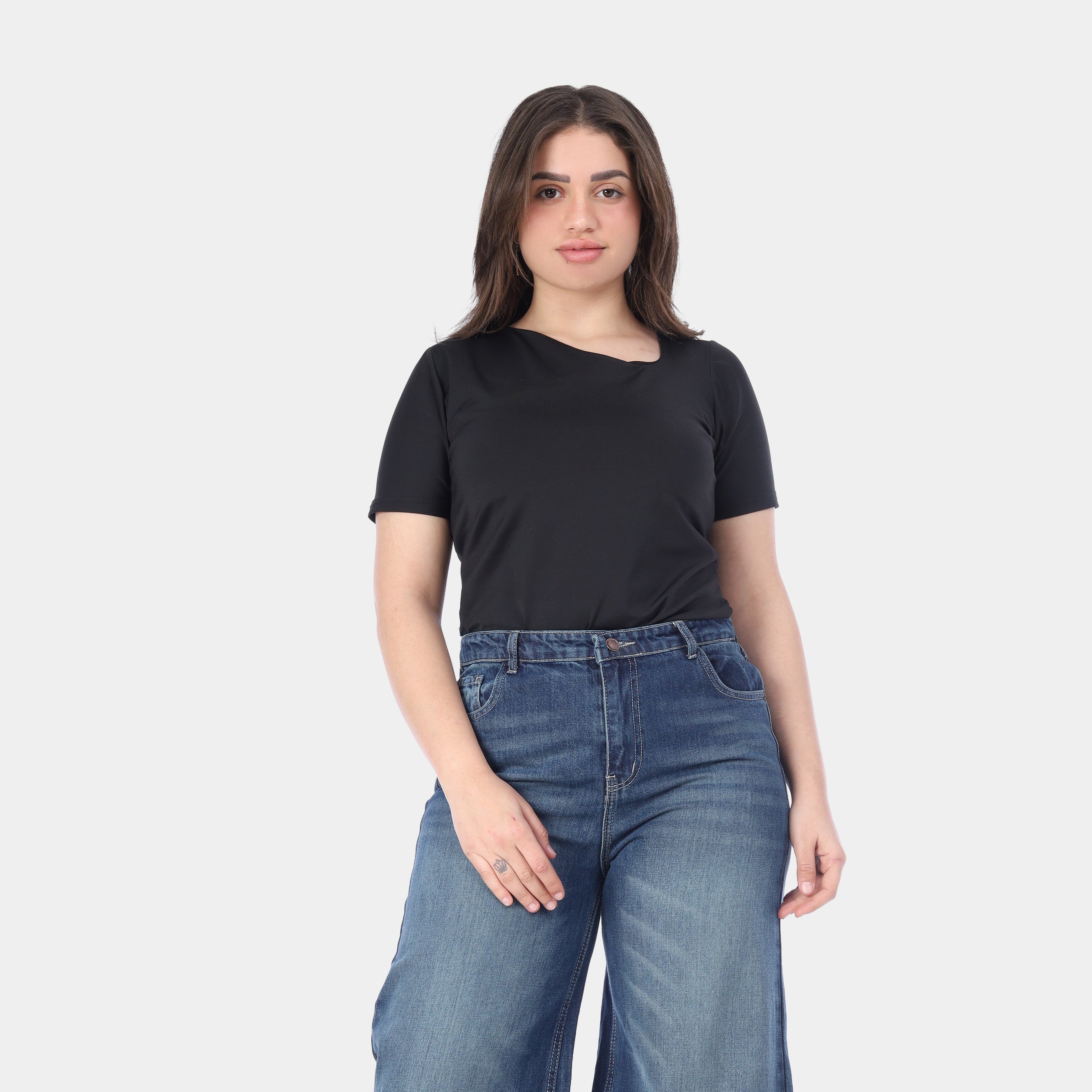 Wide Leg Denim Jeans 20681700