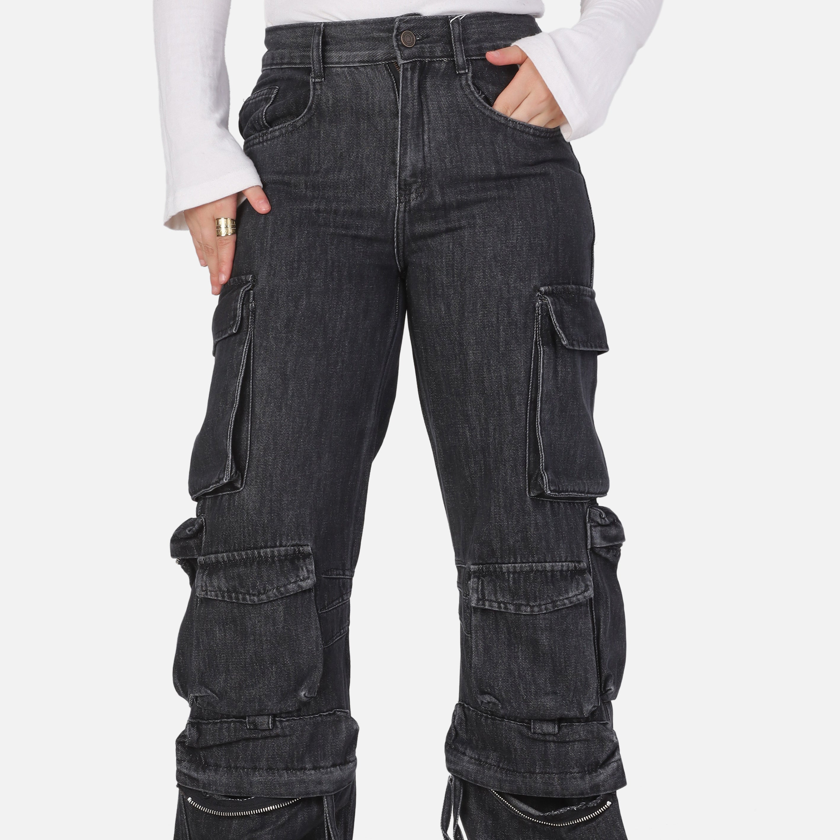 Baggy Fit Denim Jeans 20683041