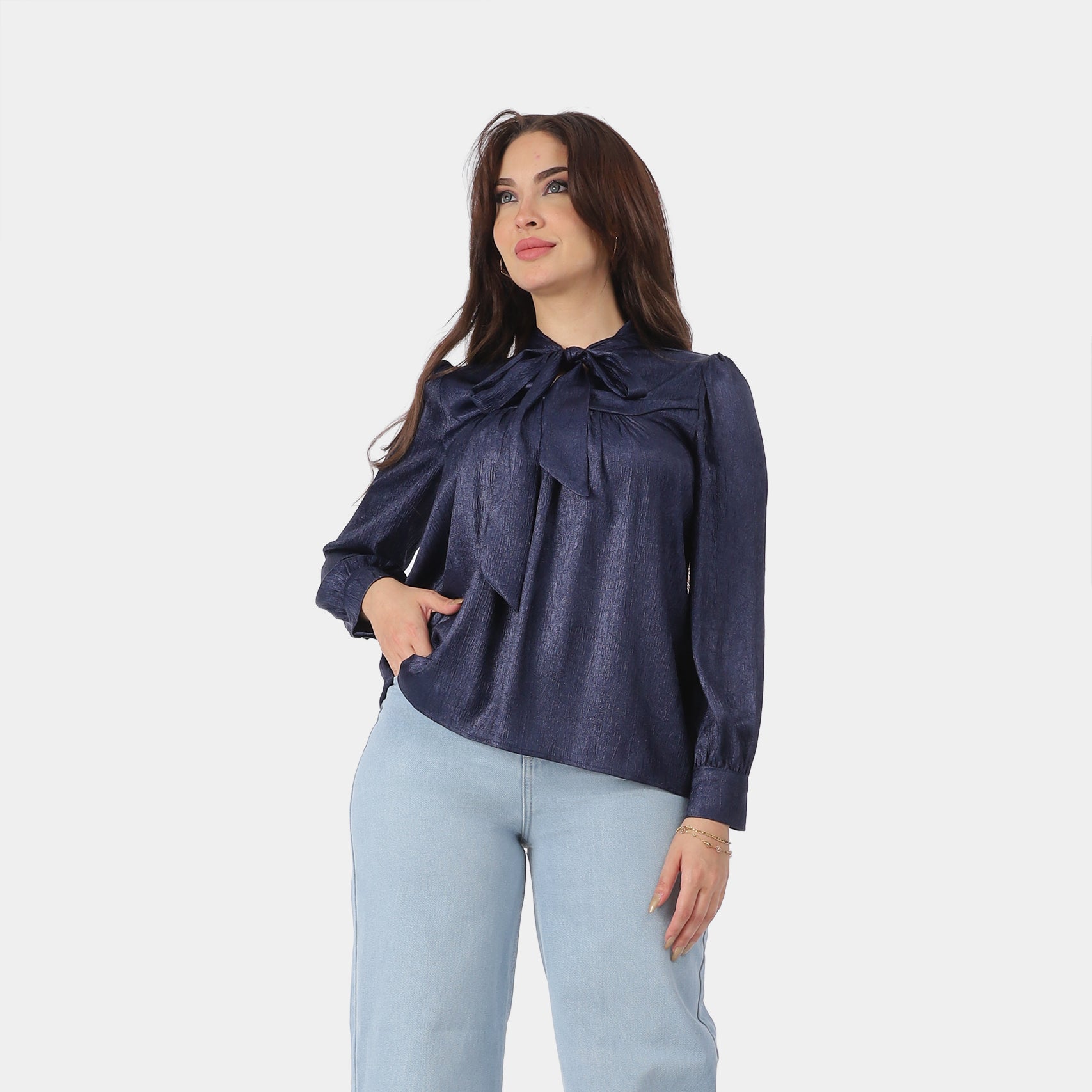 Classic Wide Leg Denim Jeans 2068900/3