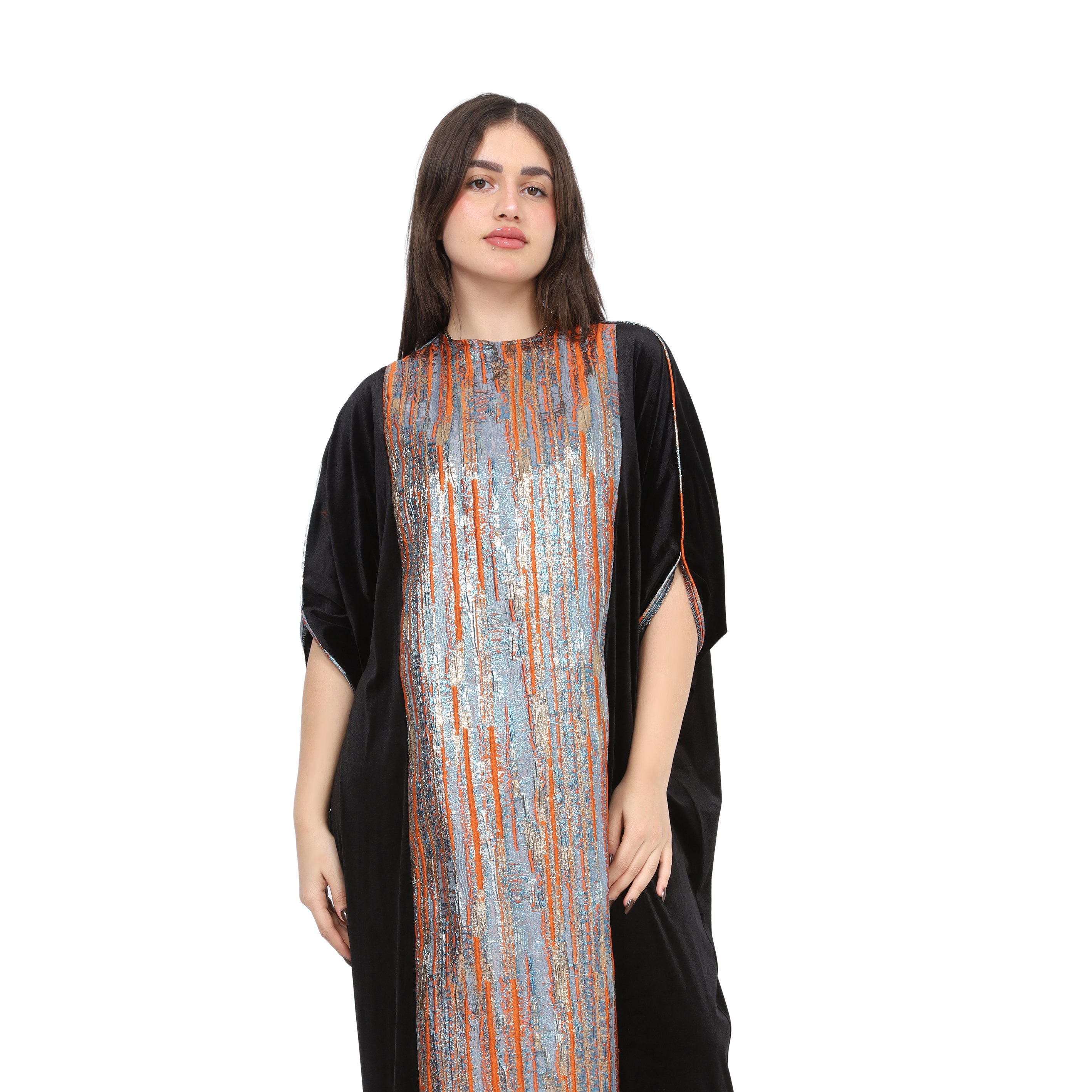 Maxi Dress With Front Shimmer 17193010