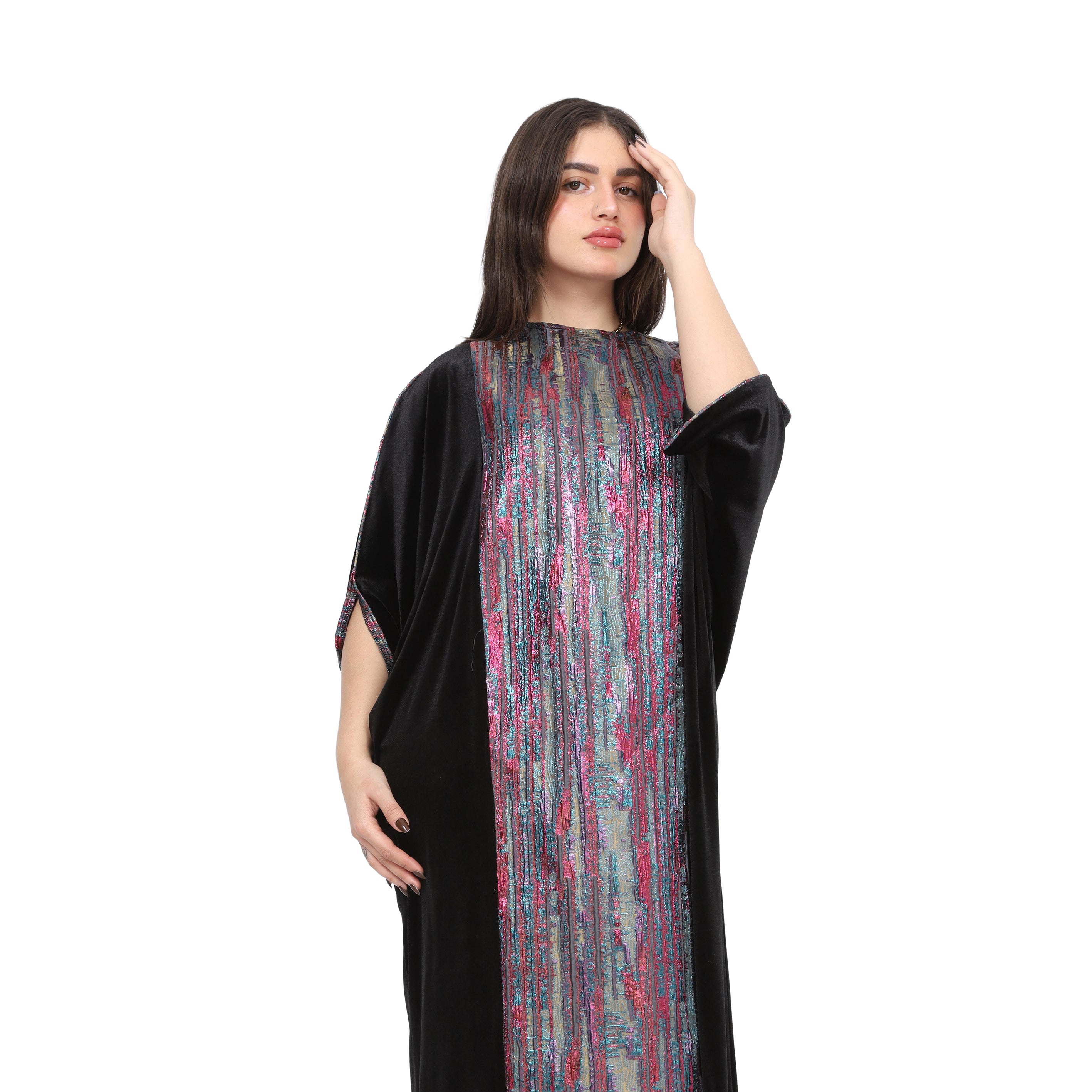 Maxi Dress With Front Shimmer 17193010