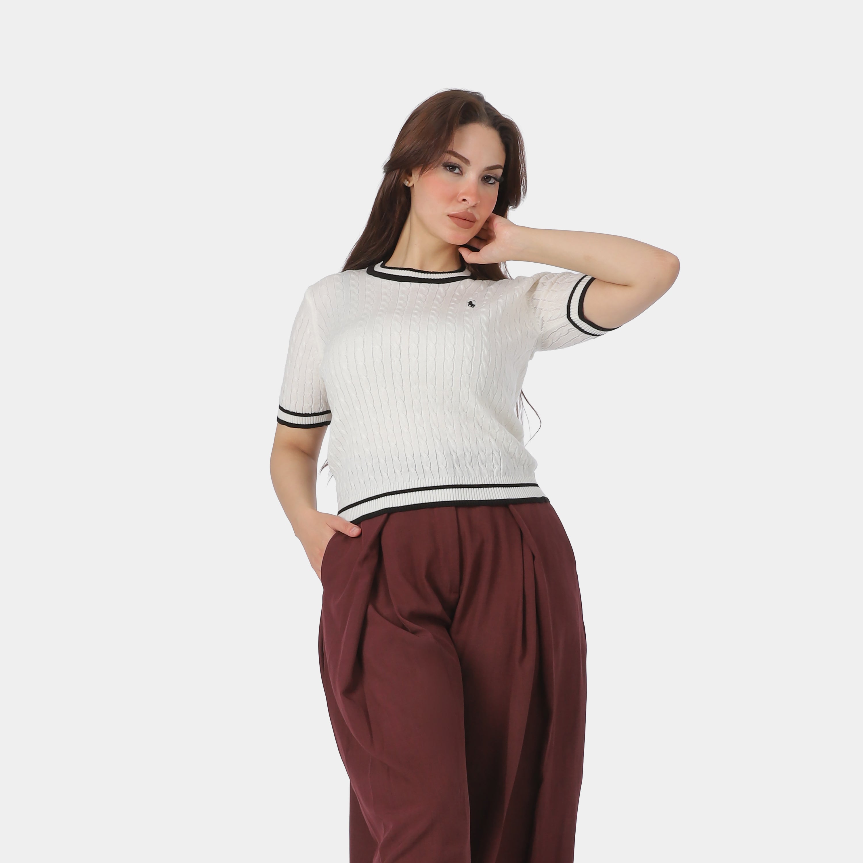 Layered Flowy Formal Pants 1013236