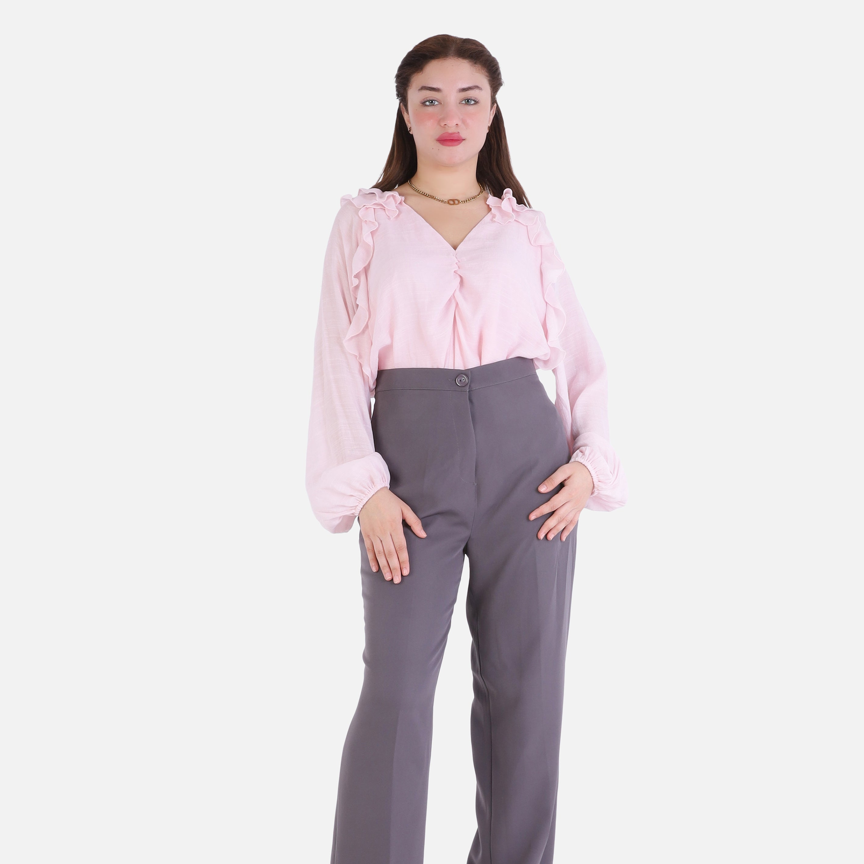 Classic Straight-Leg Pants 698950
