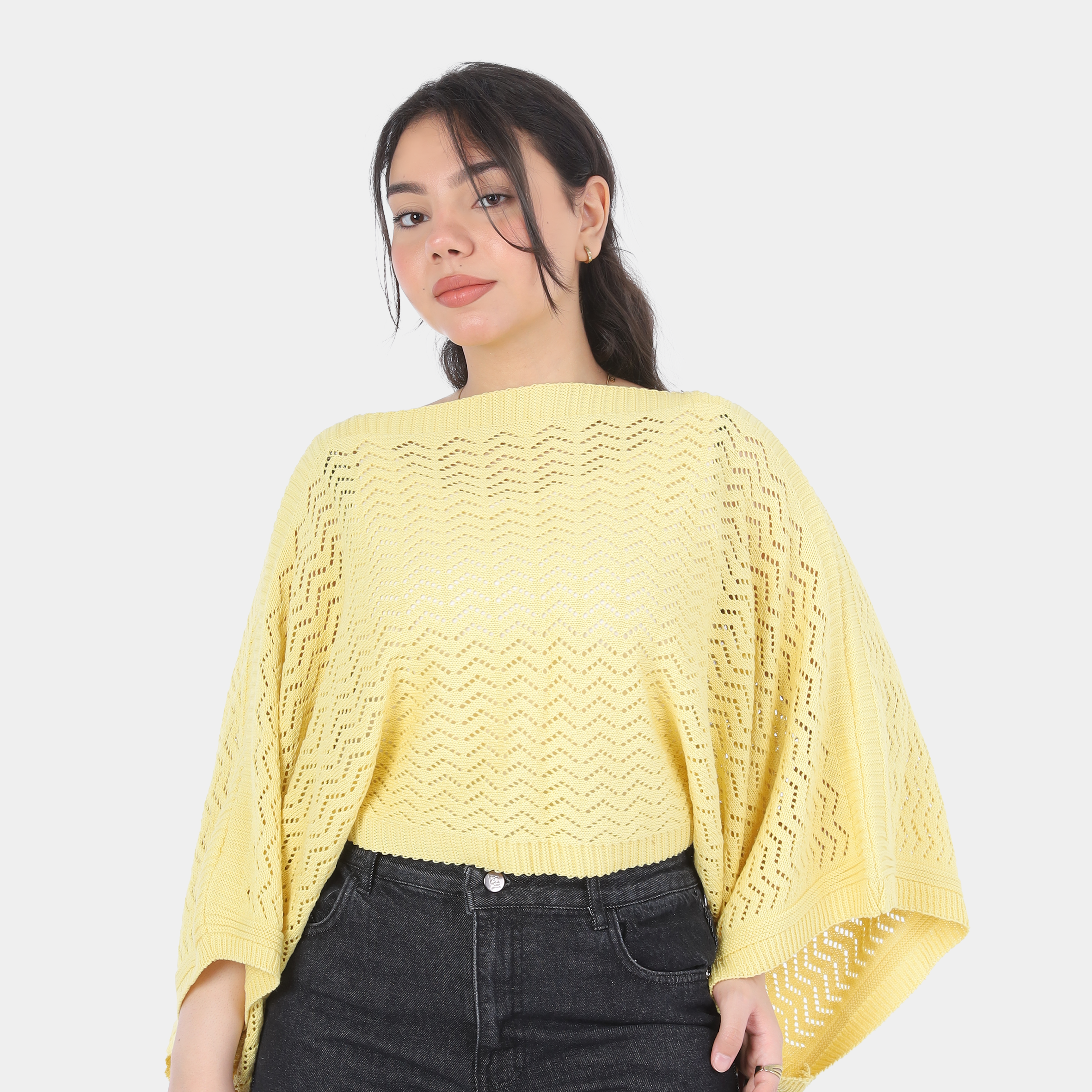 Crochet Short Poncho Top 20924041