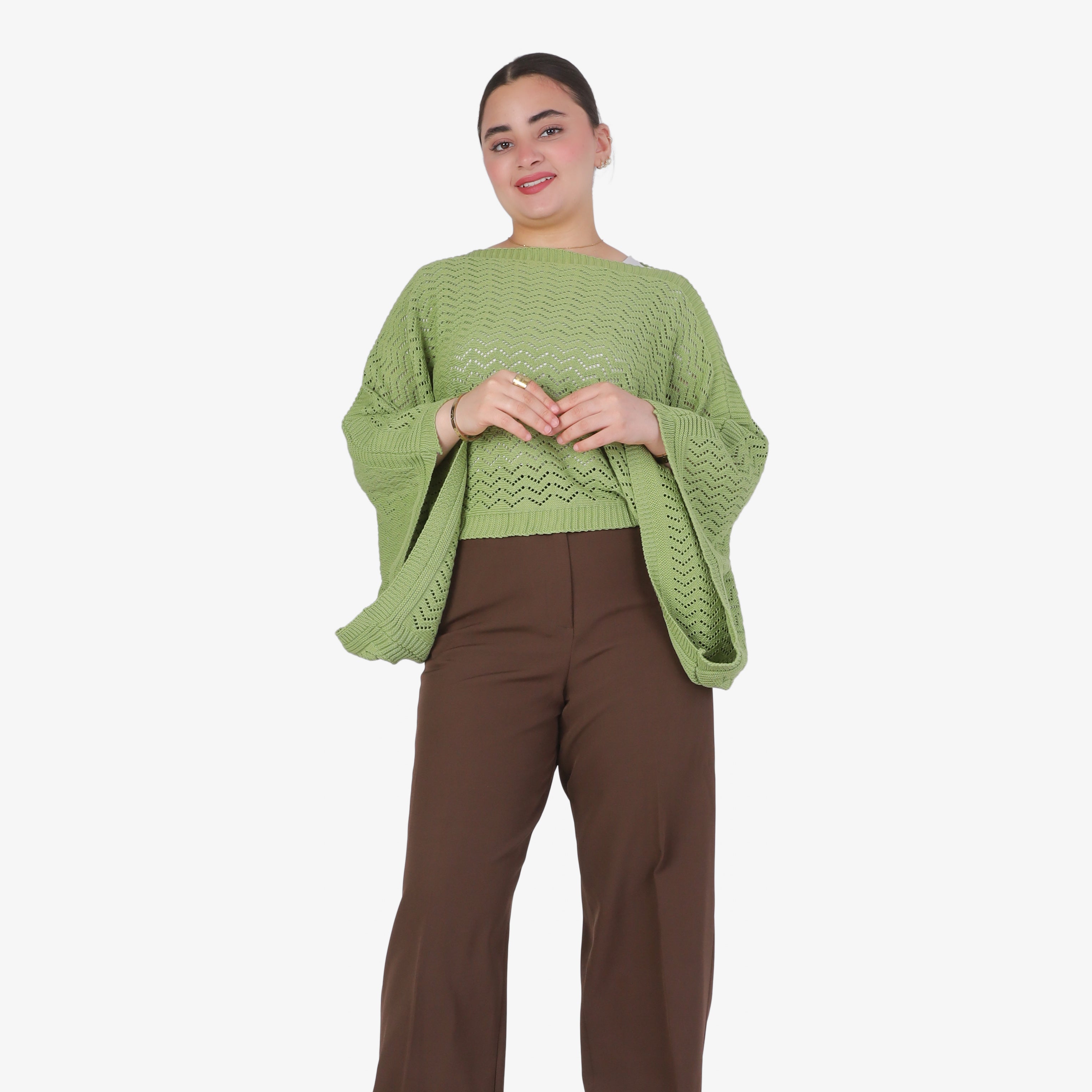 Crochet Short Poncho Top 20924041