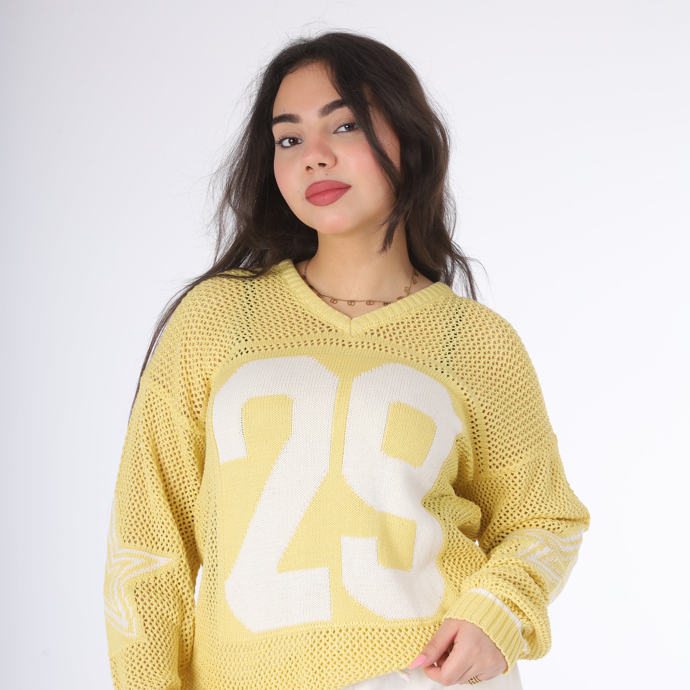 Oversized Knit Sweater 20924043