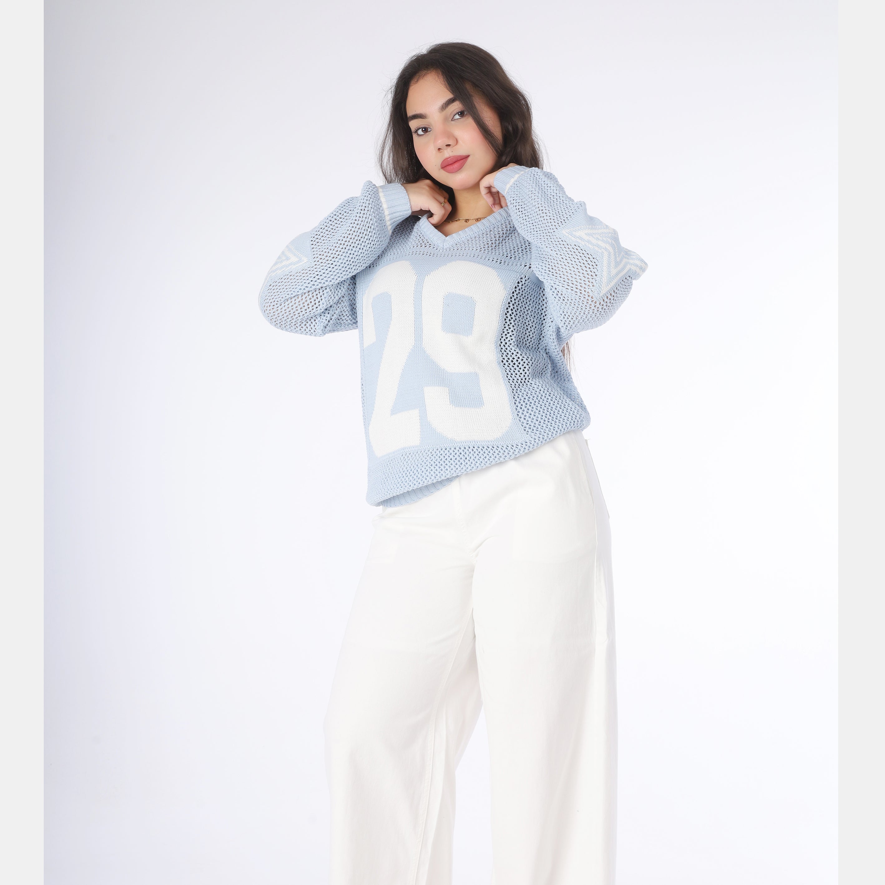 Oversized Knit Sweater 20924043