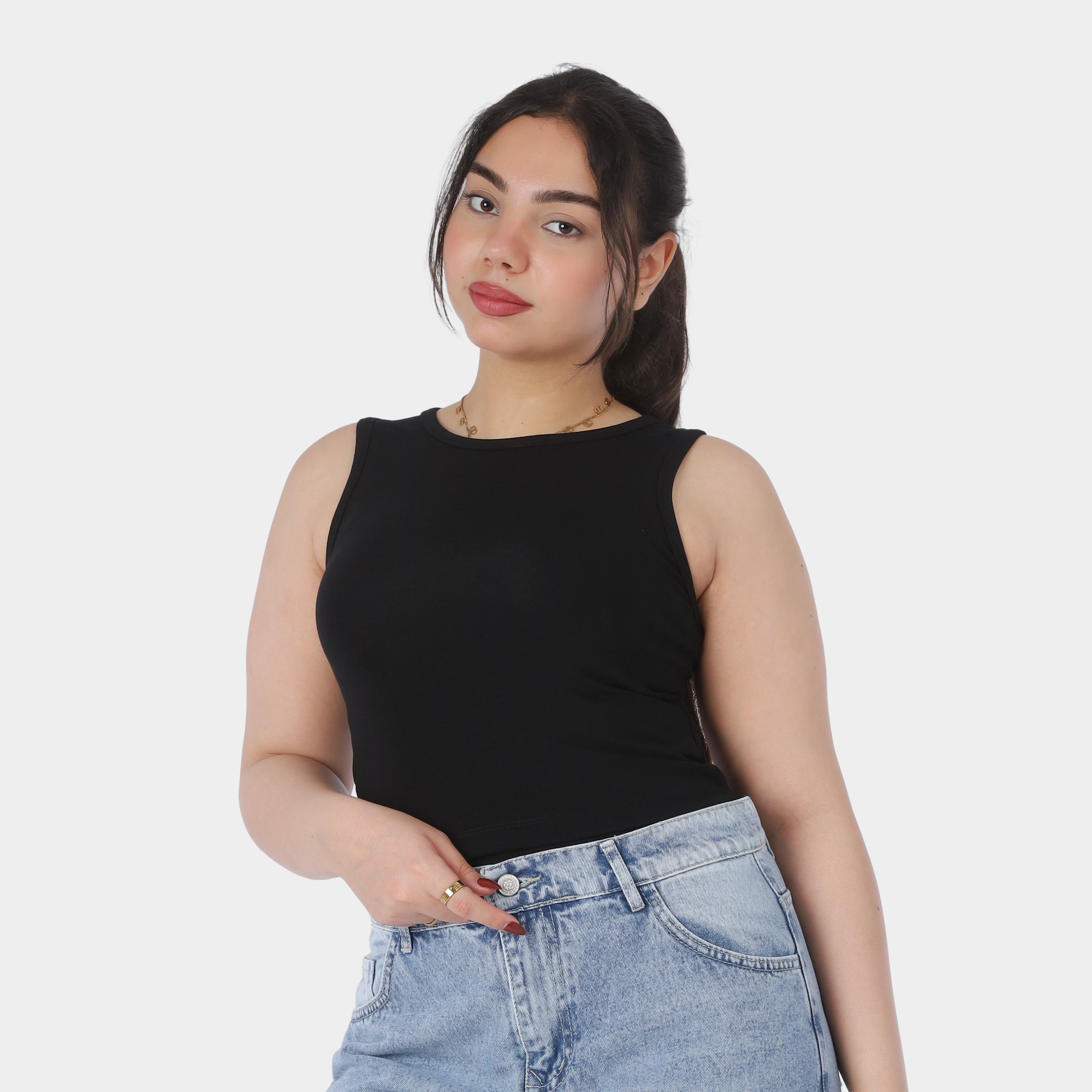 Cropped Sleeveless Top 20924062