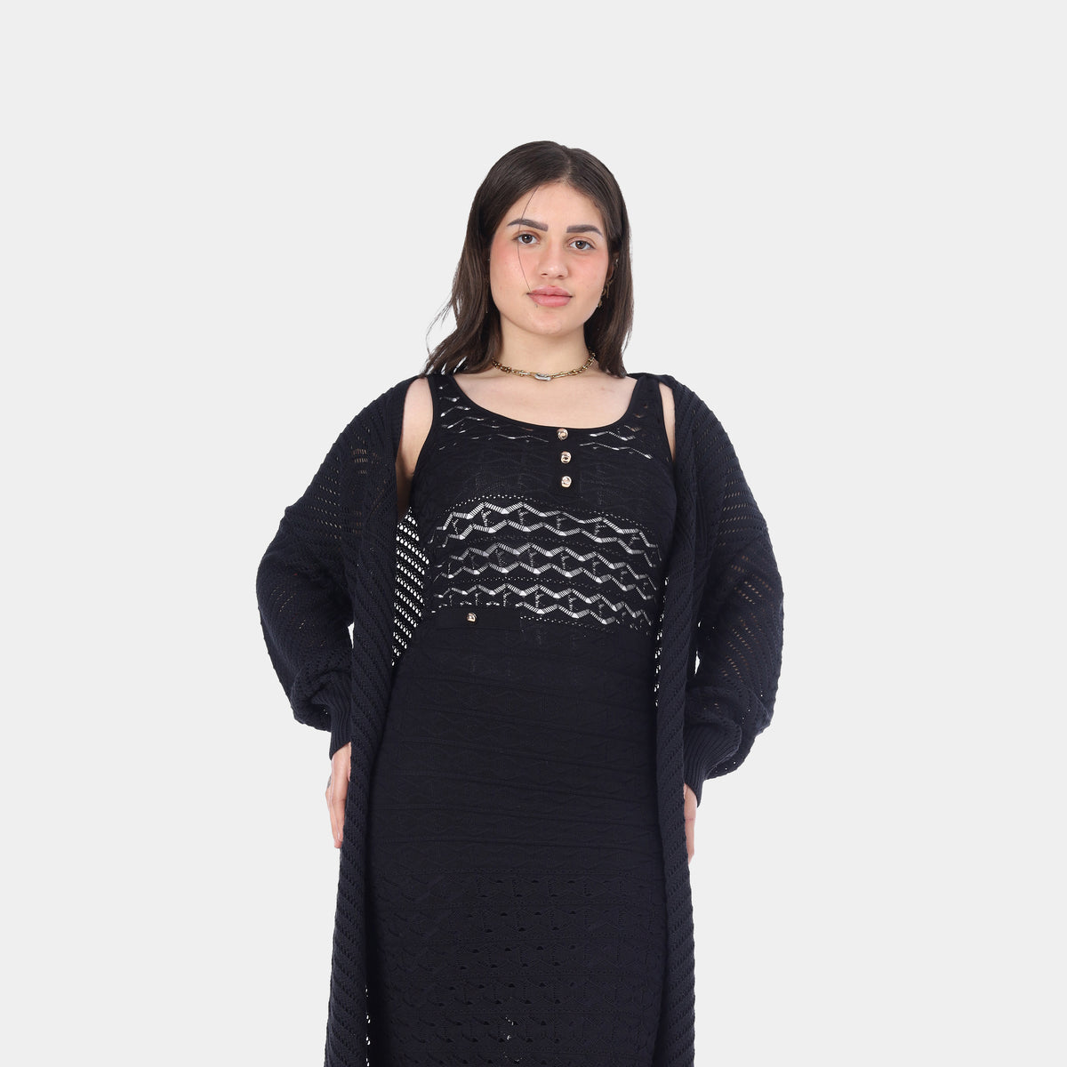 Sleeveless Cut-Out Beach Maxi Dress 2096JY26