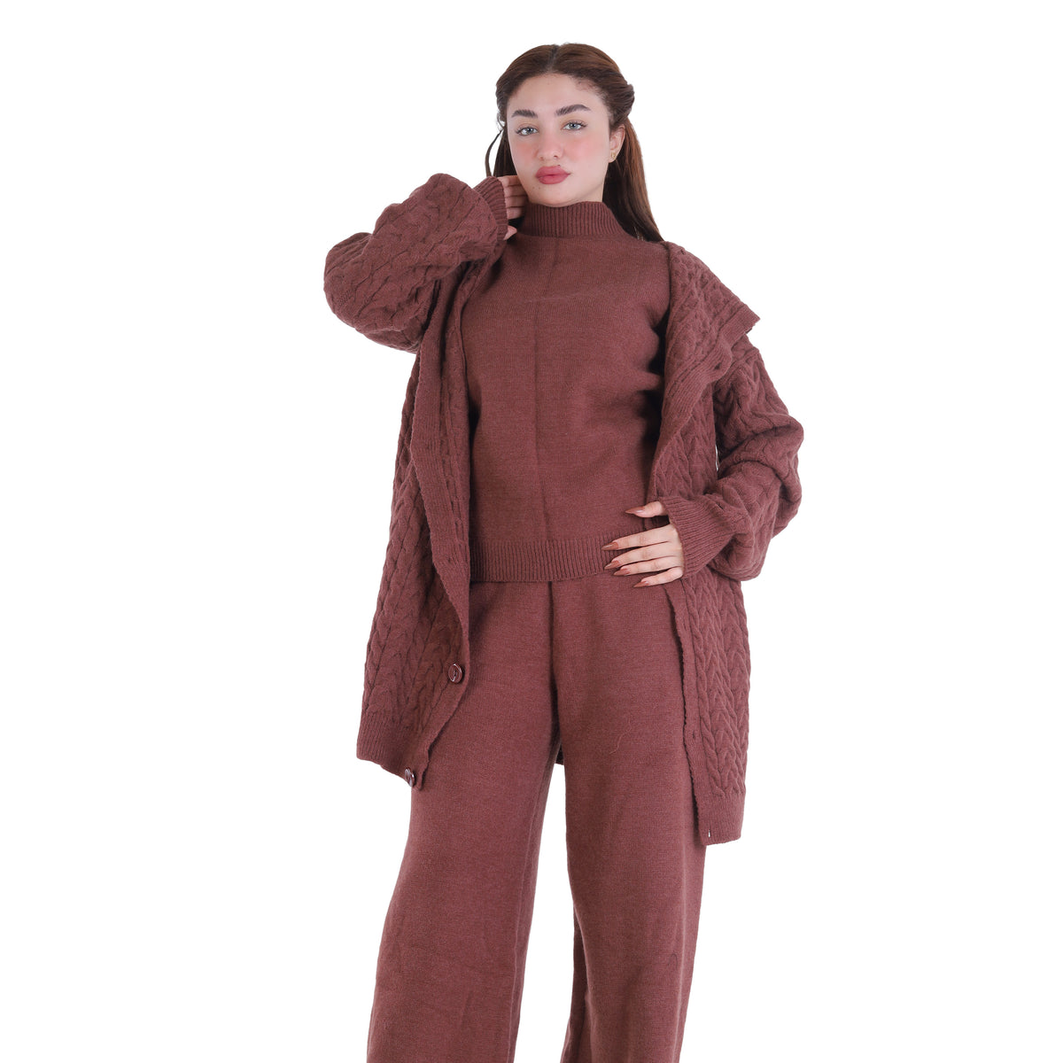 Three-Piece Knitwear Set 2135/006