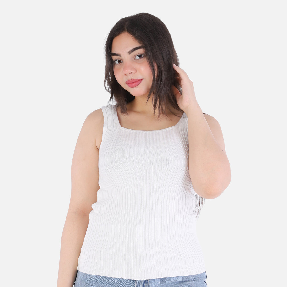 Sleeveless Knitted Top 2135/122