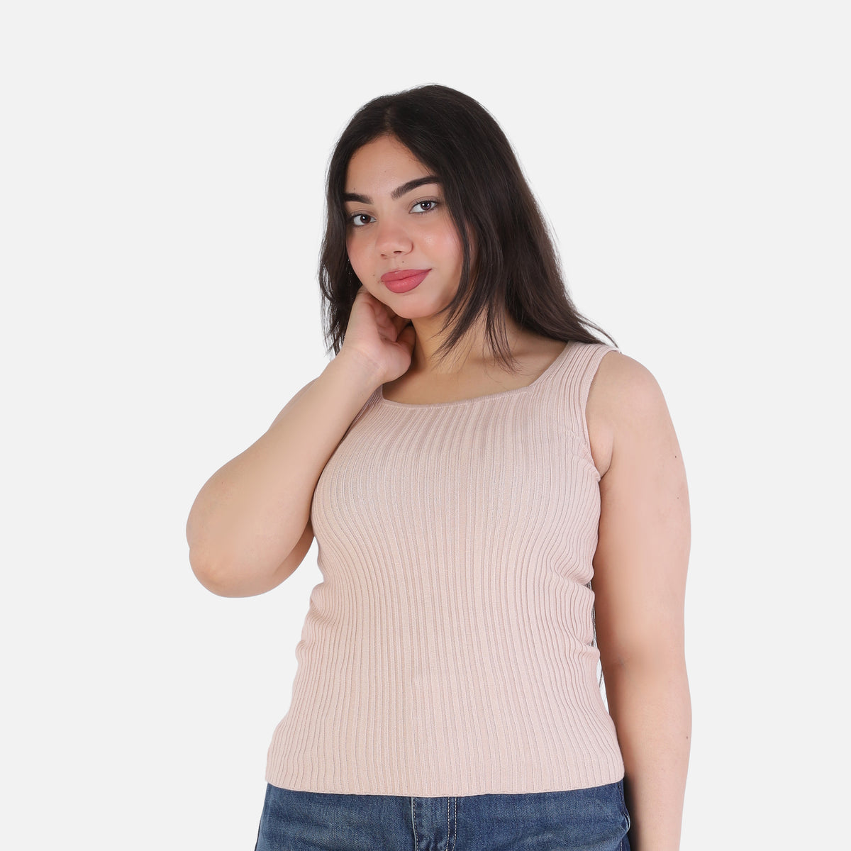 Sleeveless Knitted Top 2135/122