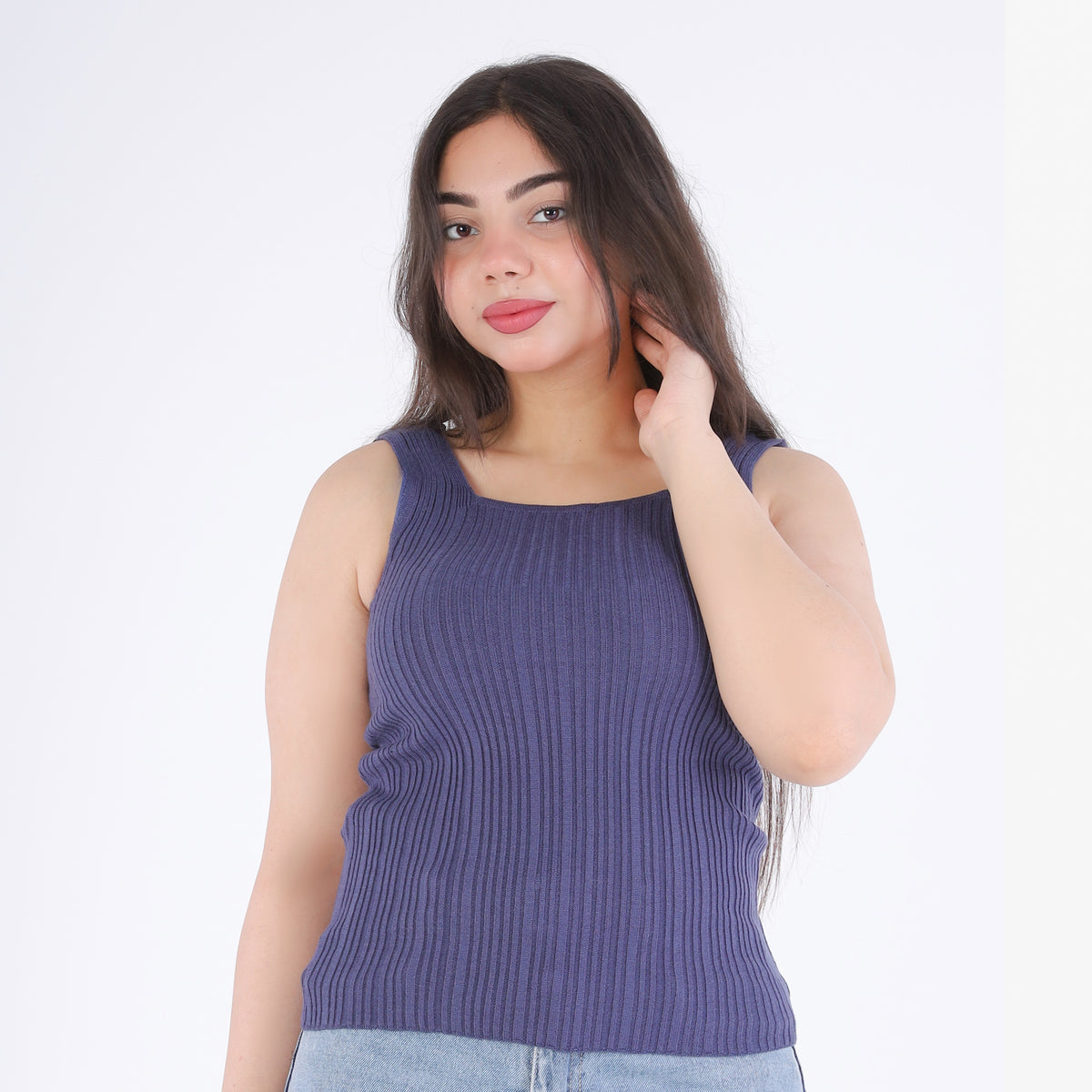 Sleeveless Knitted Top 2135/122