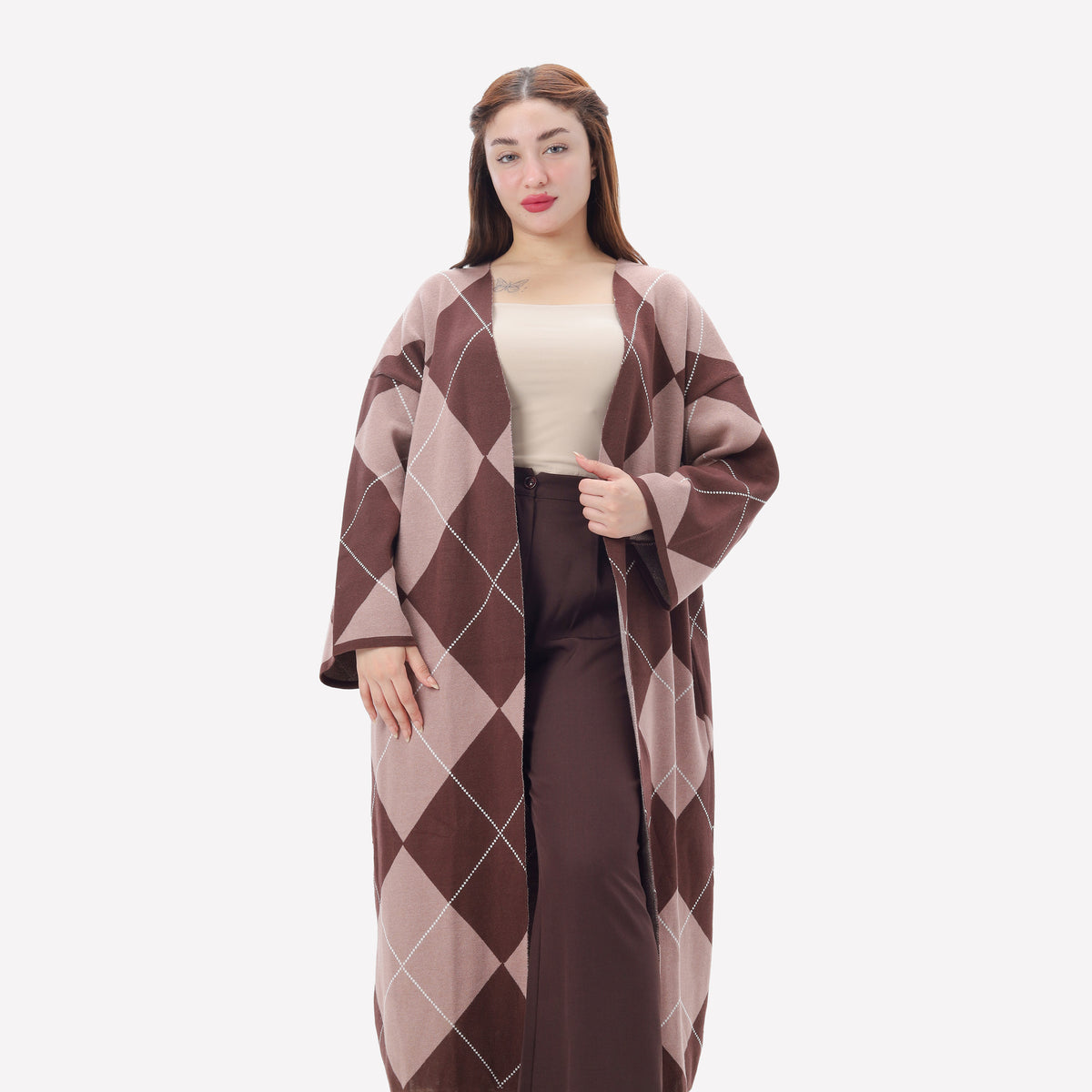 Pattern Knit Cardigan 2135/170