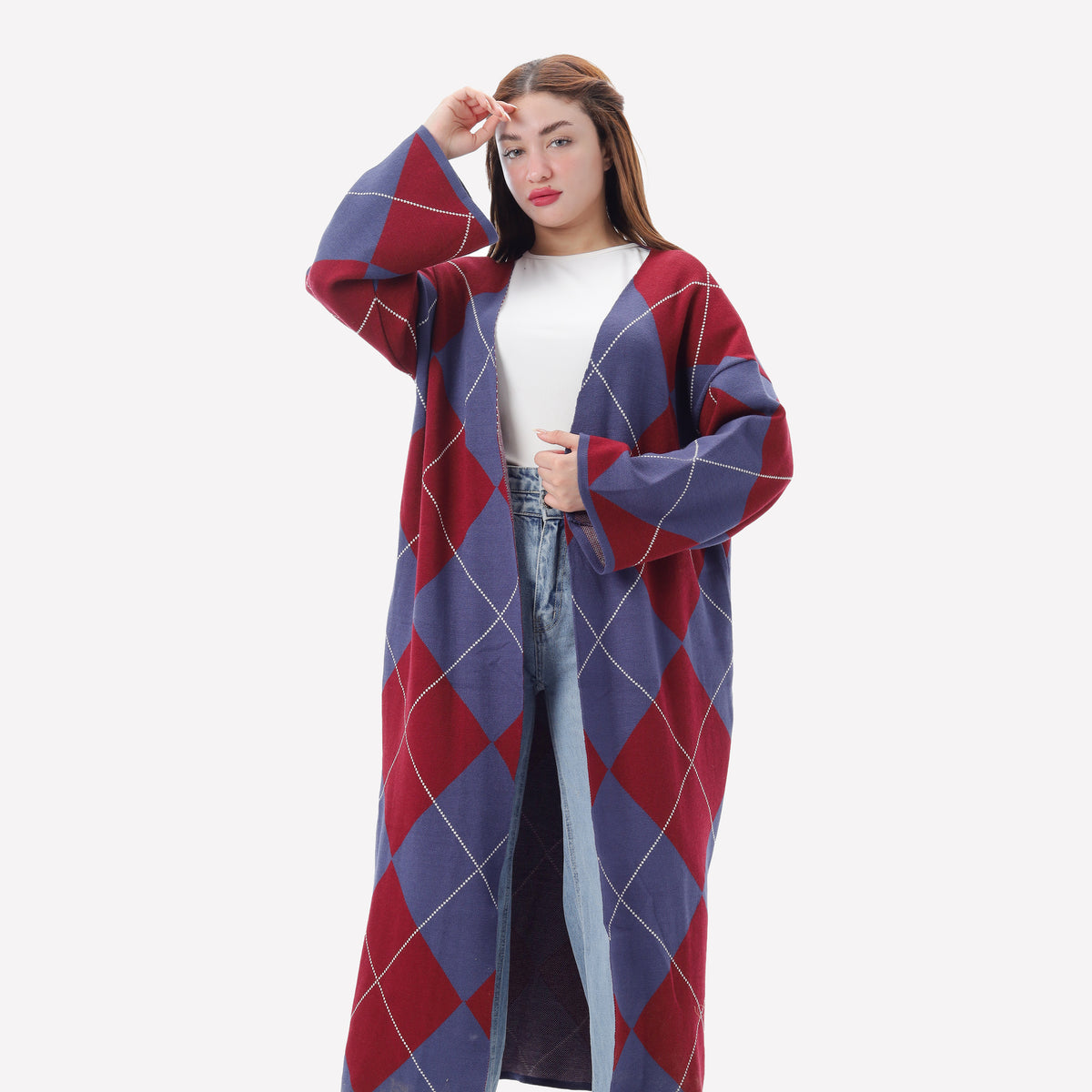 Pattern Knit Cardigan 2135/170