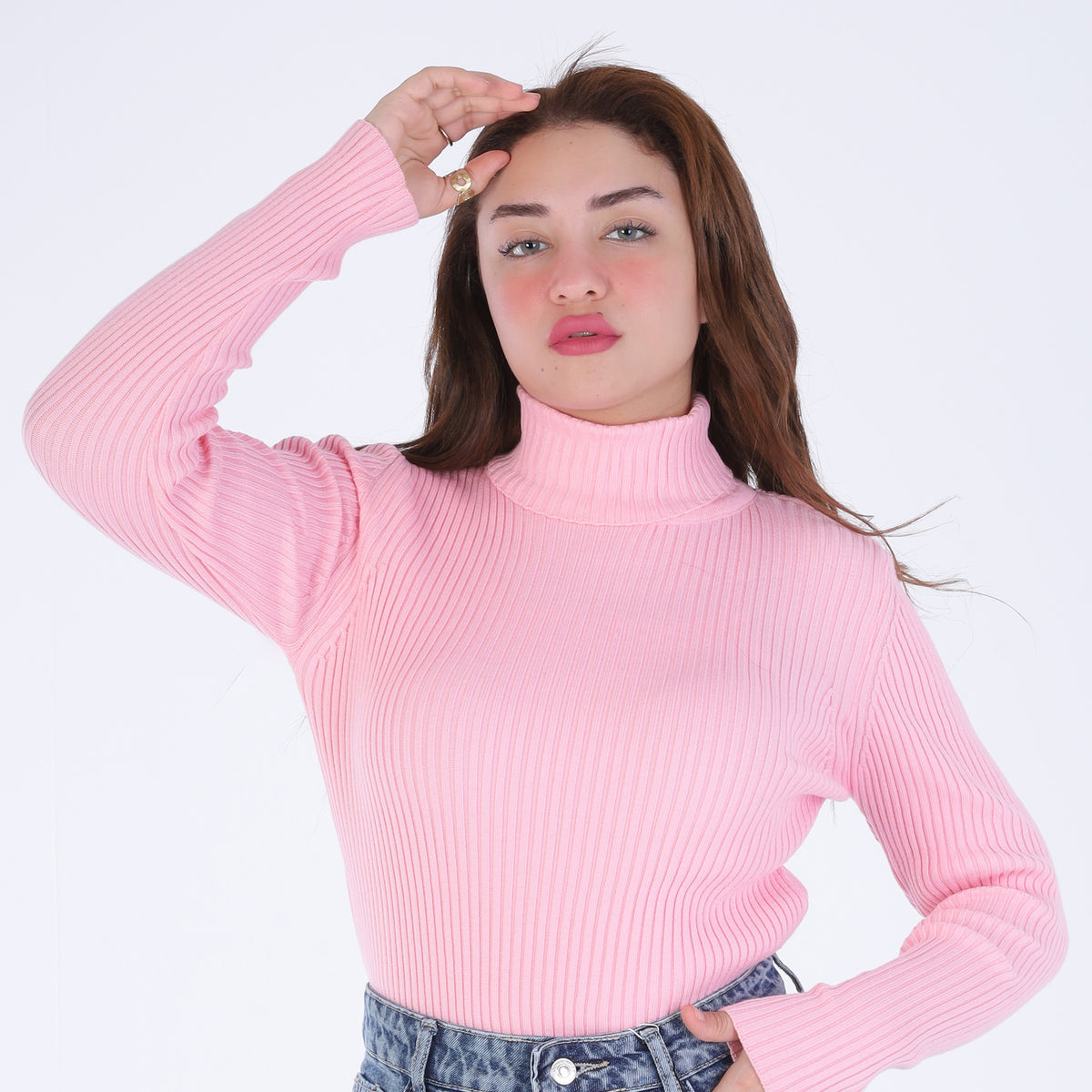 Basic Ribbed Knit Top 2136/091