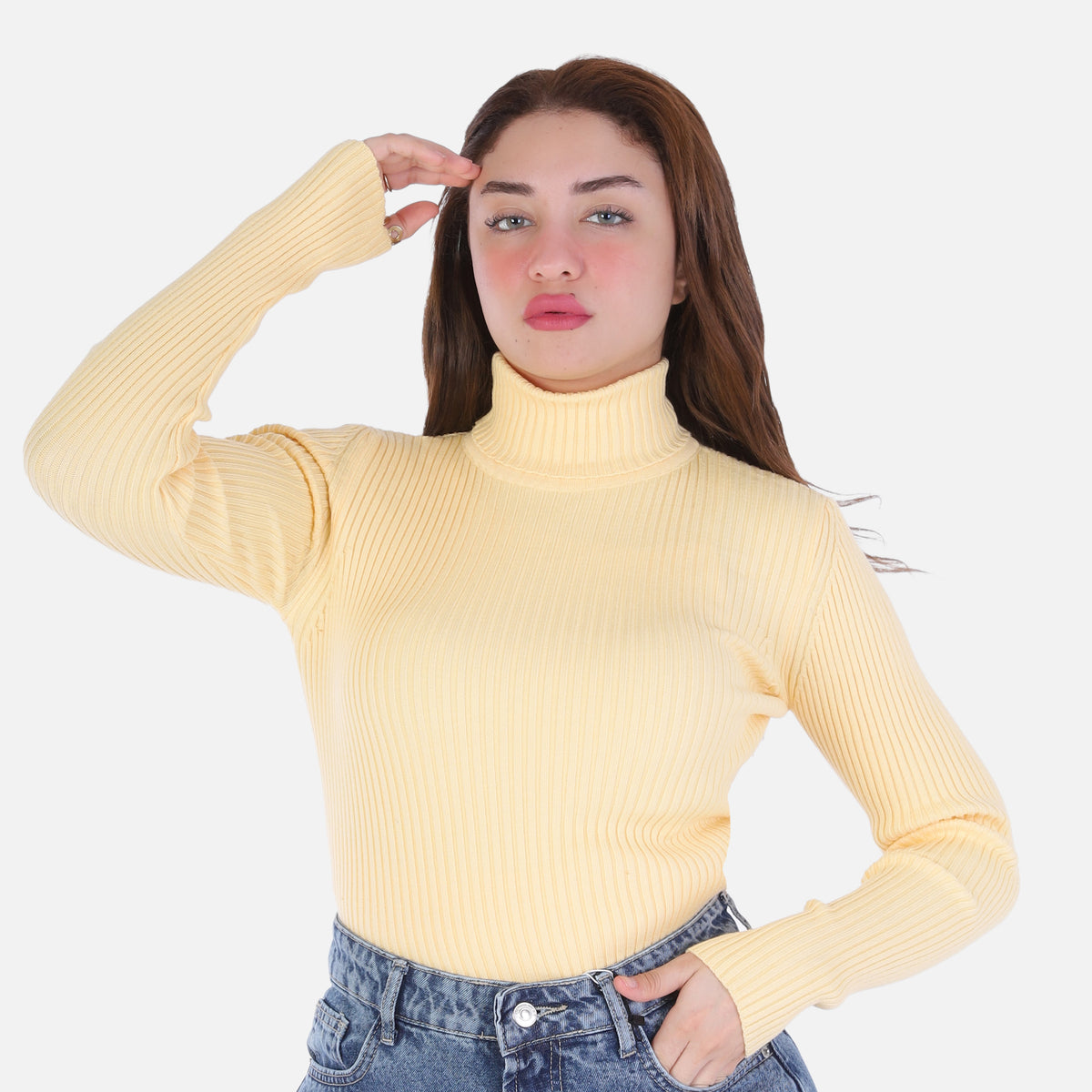 Basic Ribbed Knit Top 2136/091