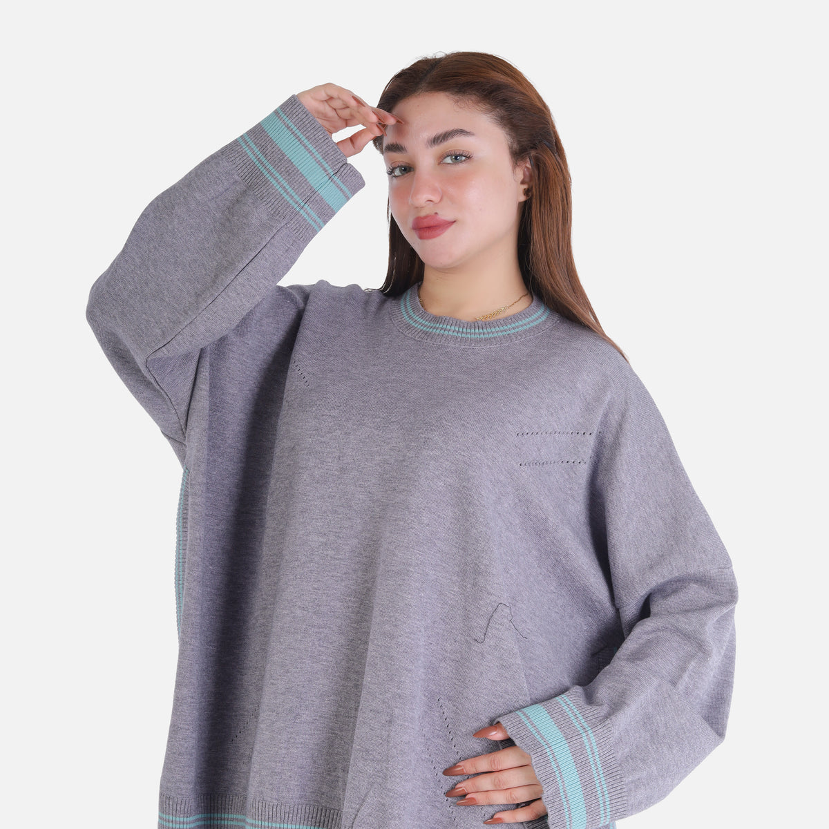 Oversized Knit Pullover 2138/028