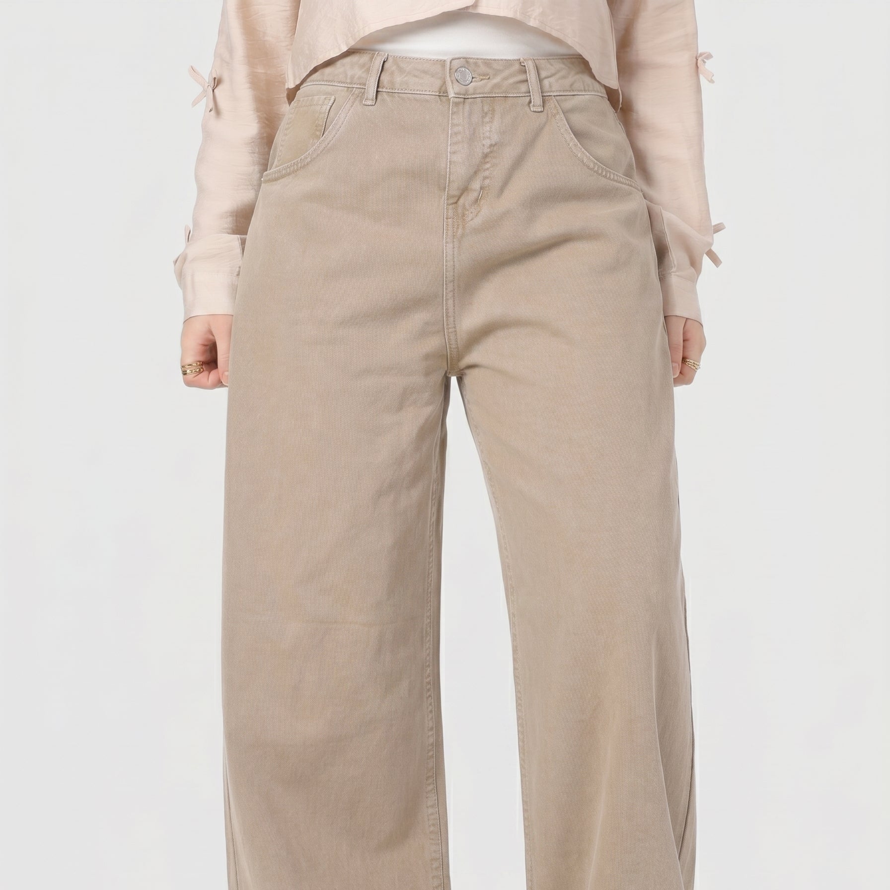 Wide Leg Denim Jeans 20682985/3