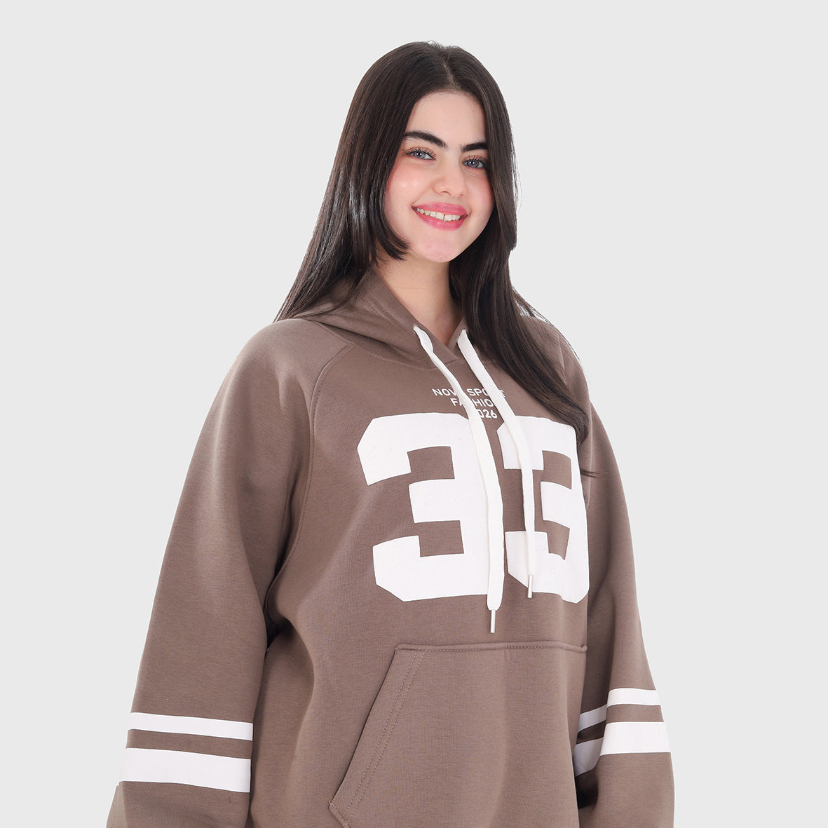 Oversized Printed Hoodie 21987017