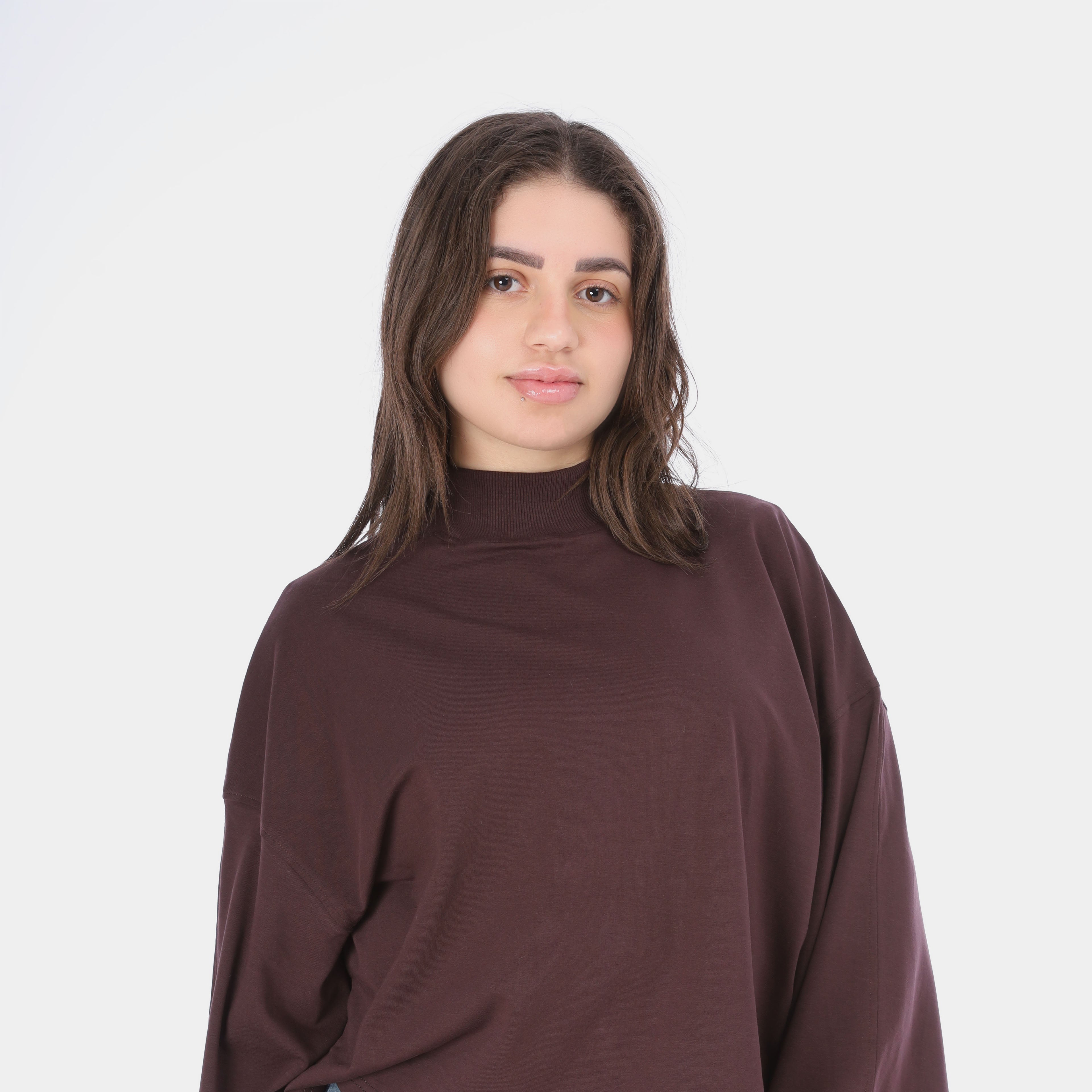 Cropped Blouse With Wide Sleeves 20688830